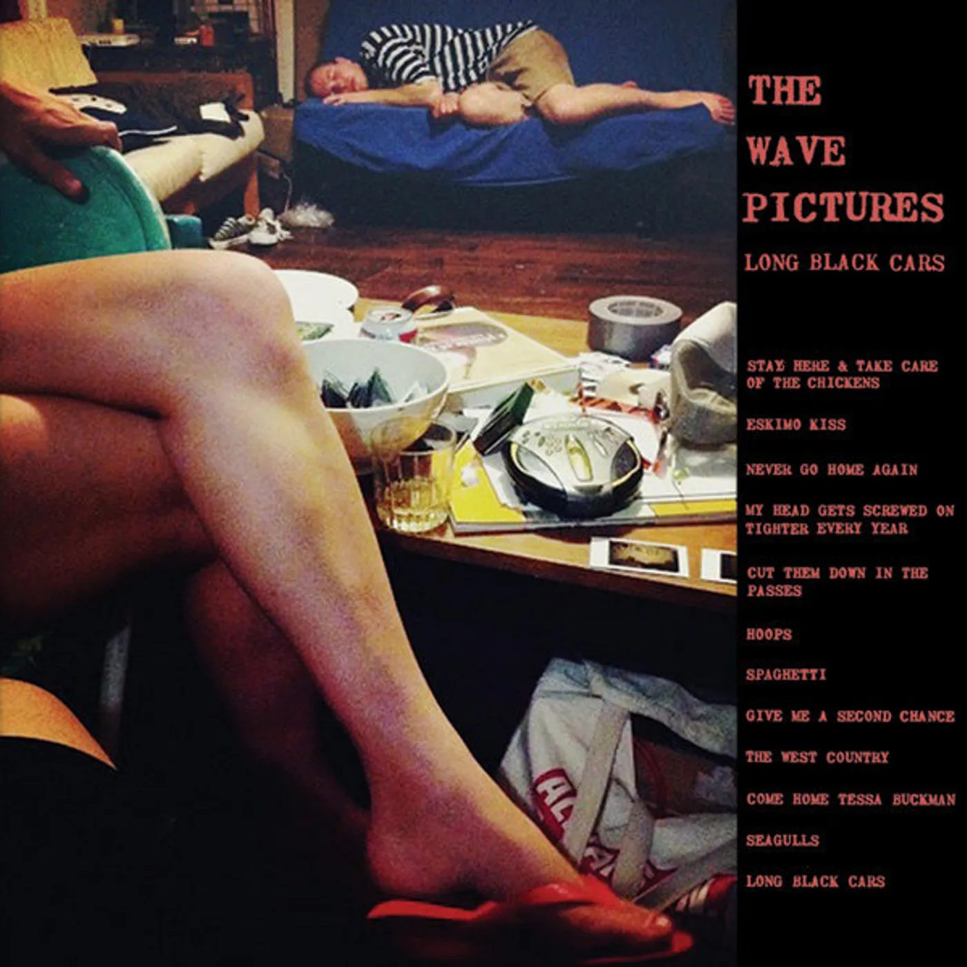 The Wave Pictures LONG BLACK CARS / BEER IN THE BREAKERS Vinyl Record