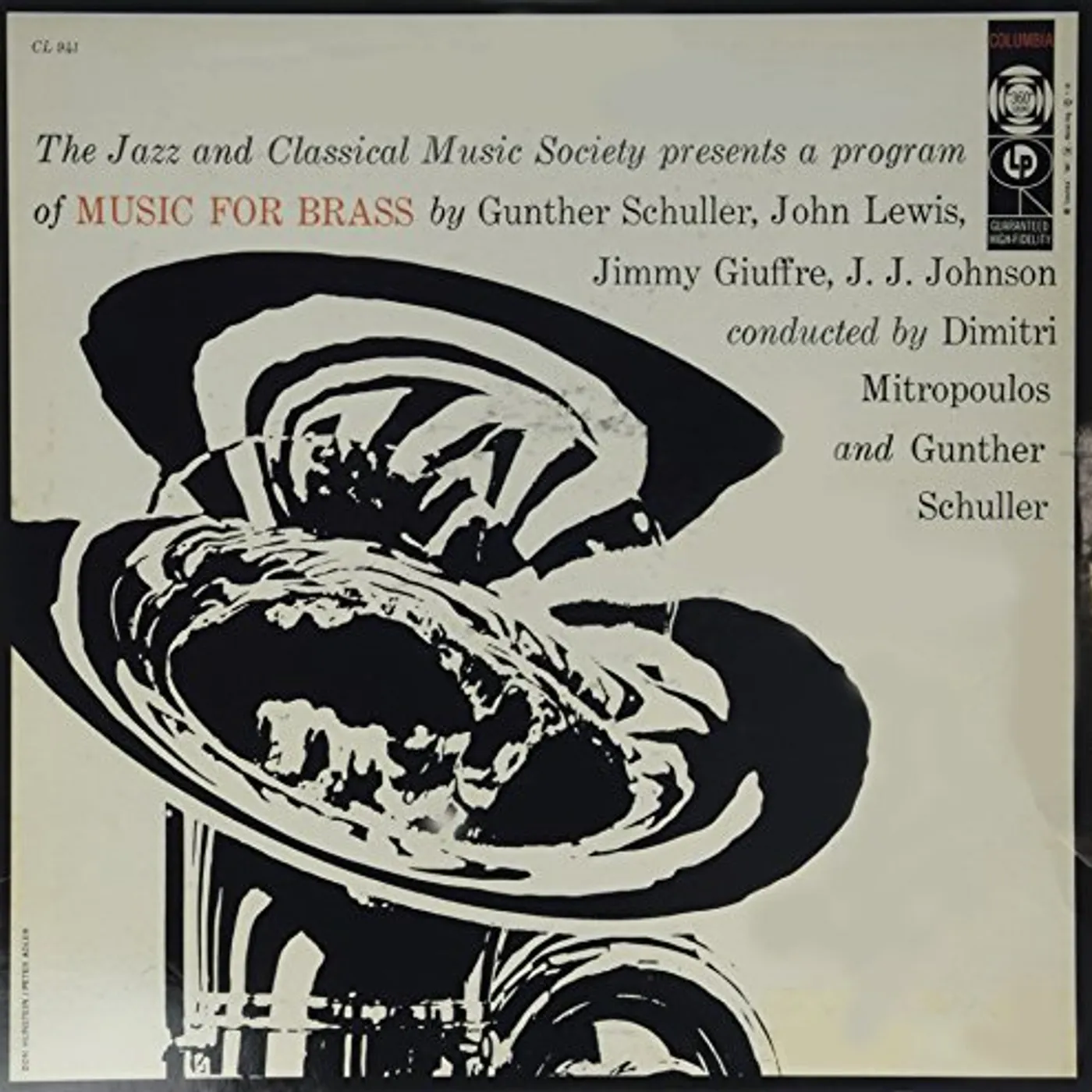 Brass Emsemble MUSIC FOR BRASS Vinyl Record