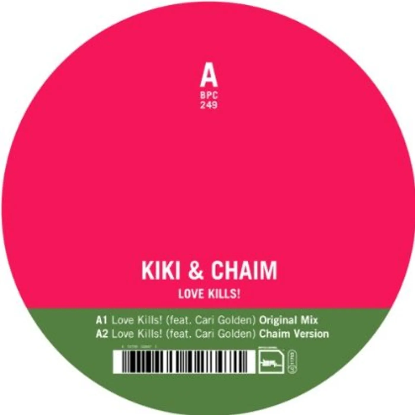 Kiki & Chaim LOVE KILLS Vinyl Record