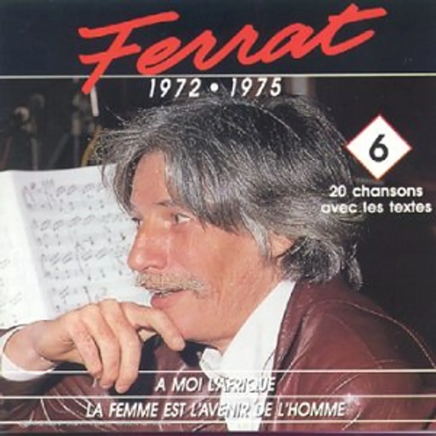 Jean Ferrat MOI L'AFRIQUE 6 CD