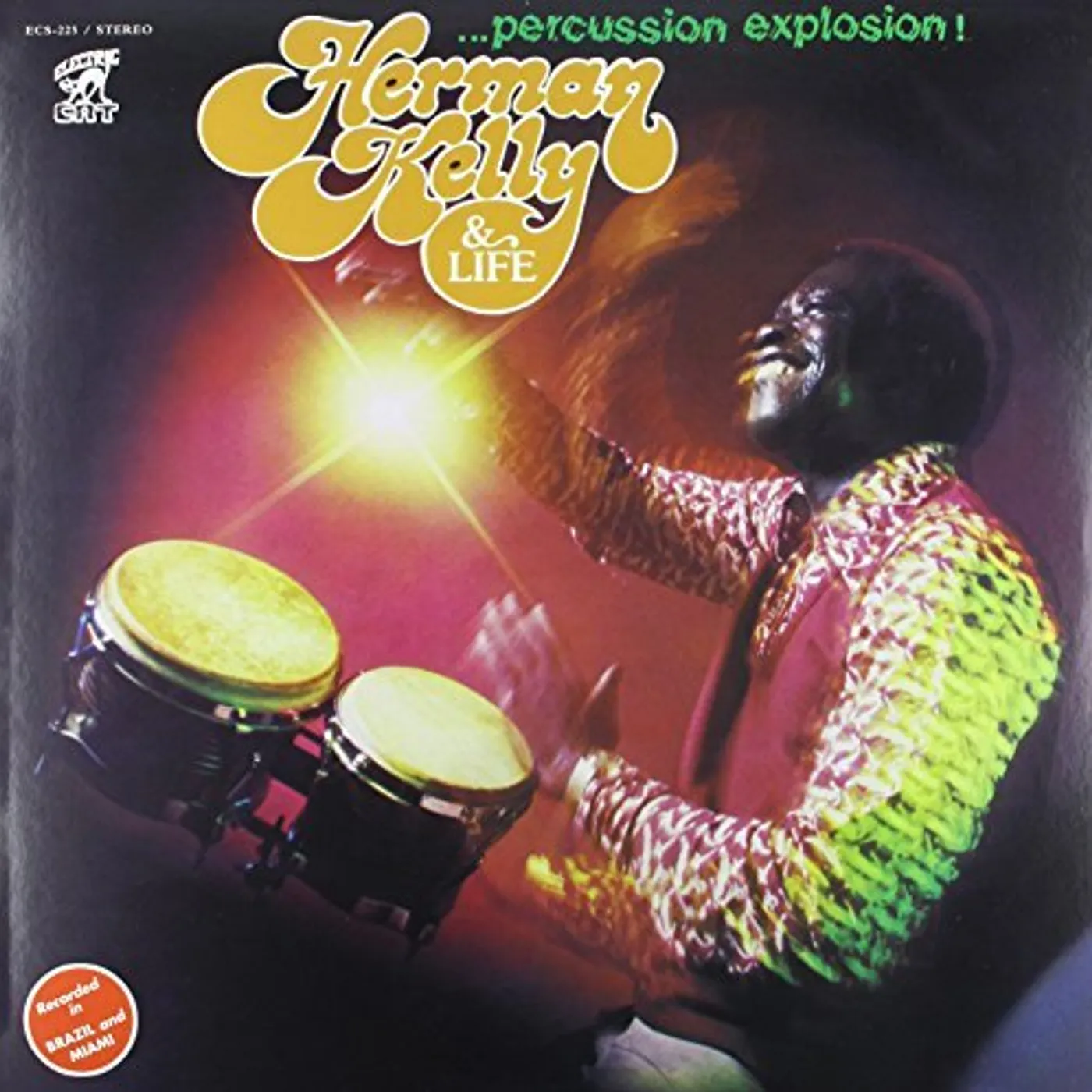 Herman Kelly PERCUSSION EXPLOSION Vinyl Record