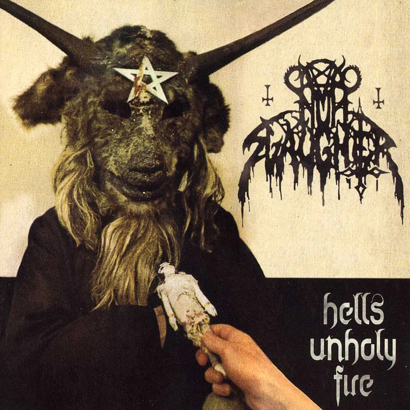 Nunslaughter HELL'S UNHOLY FIRE CD