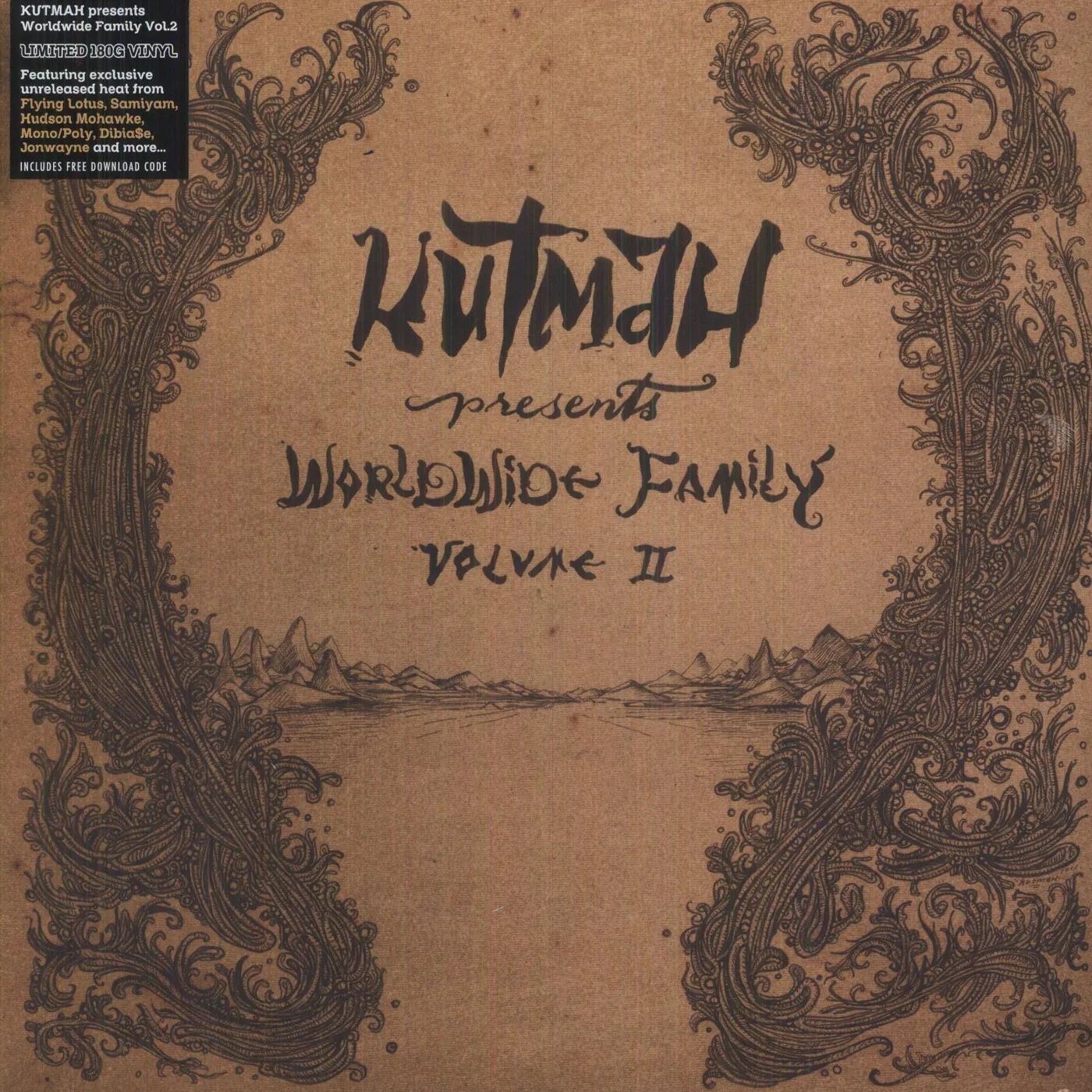 KUTMAH PRESENTS: WORLDWIDE FAMILY 2 / VARIOUS Vinyl Record