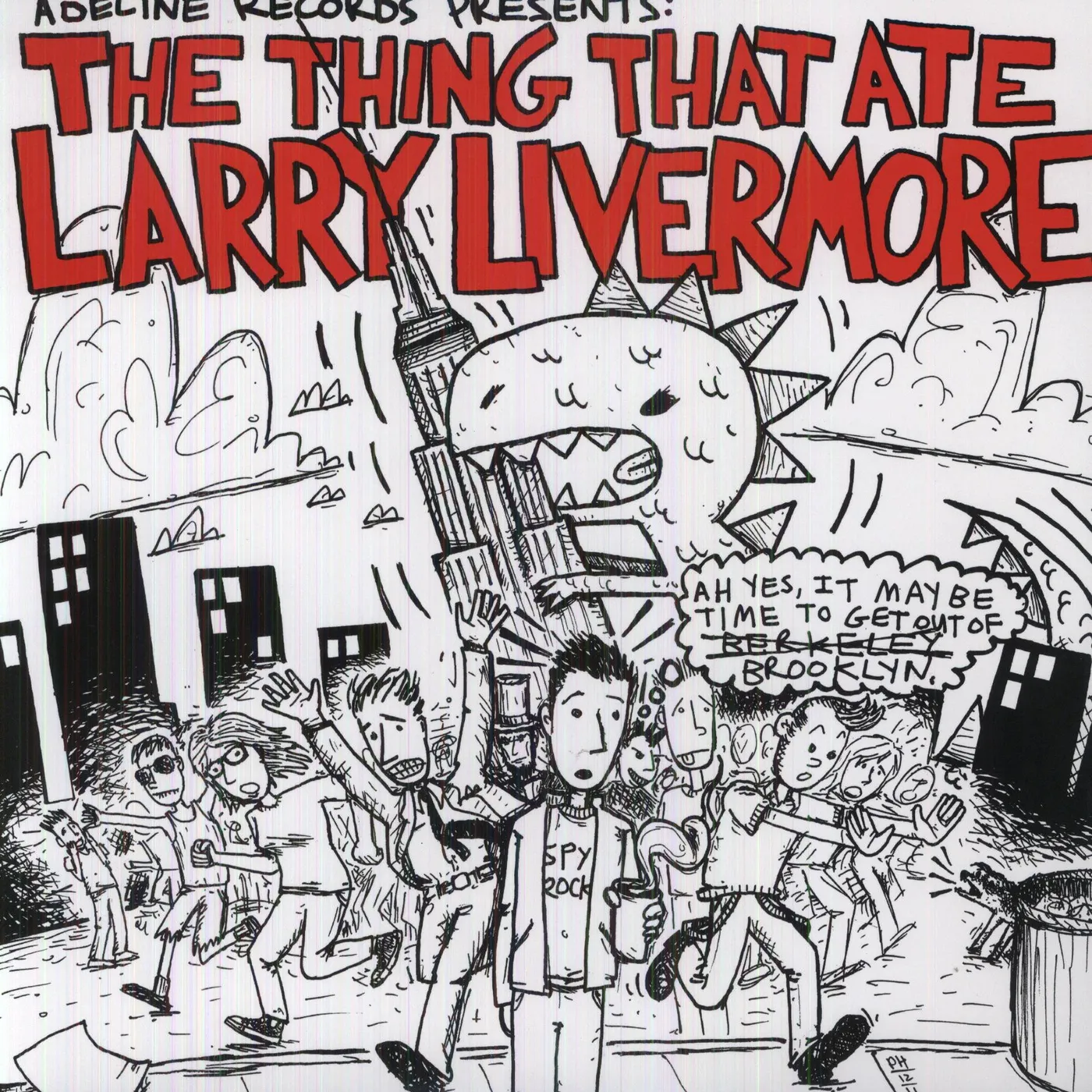 Various Artists  THING THAT ATE LARRY LIVERMORE Vinyl Record