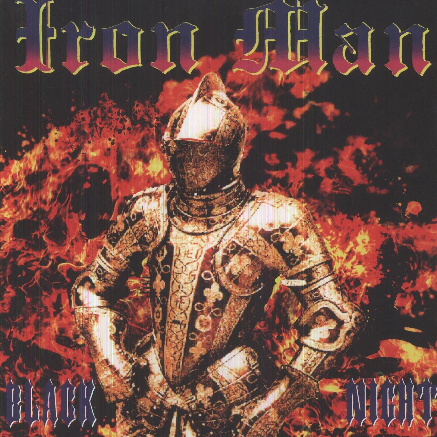 Iron Man Black Night Vinyl Record