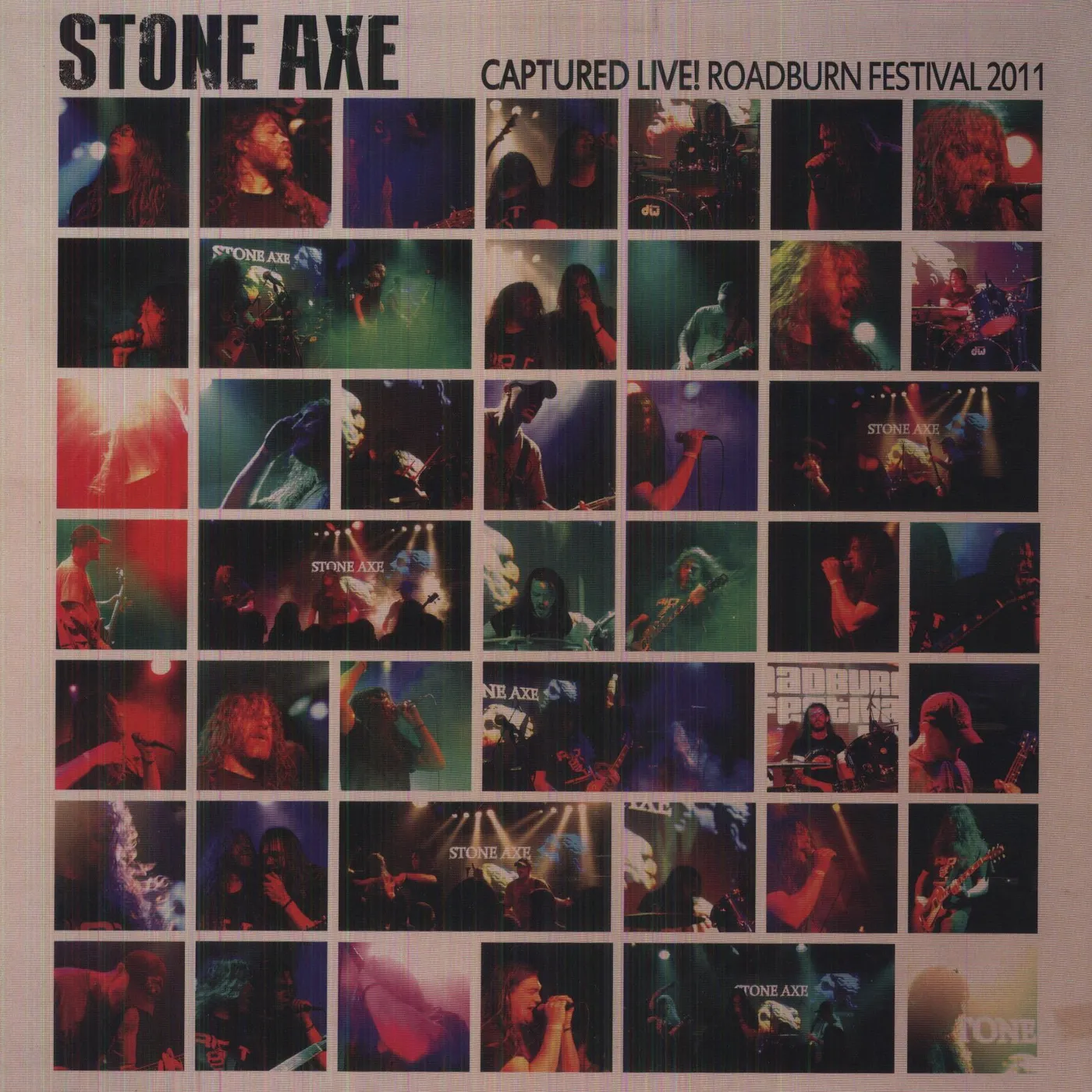 Stone Axe CAPTURED LIVE ROADBURN FESTIVAL 2011 Vinyl Record