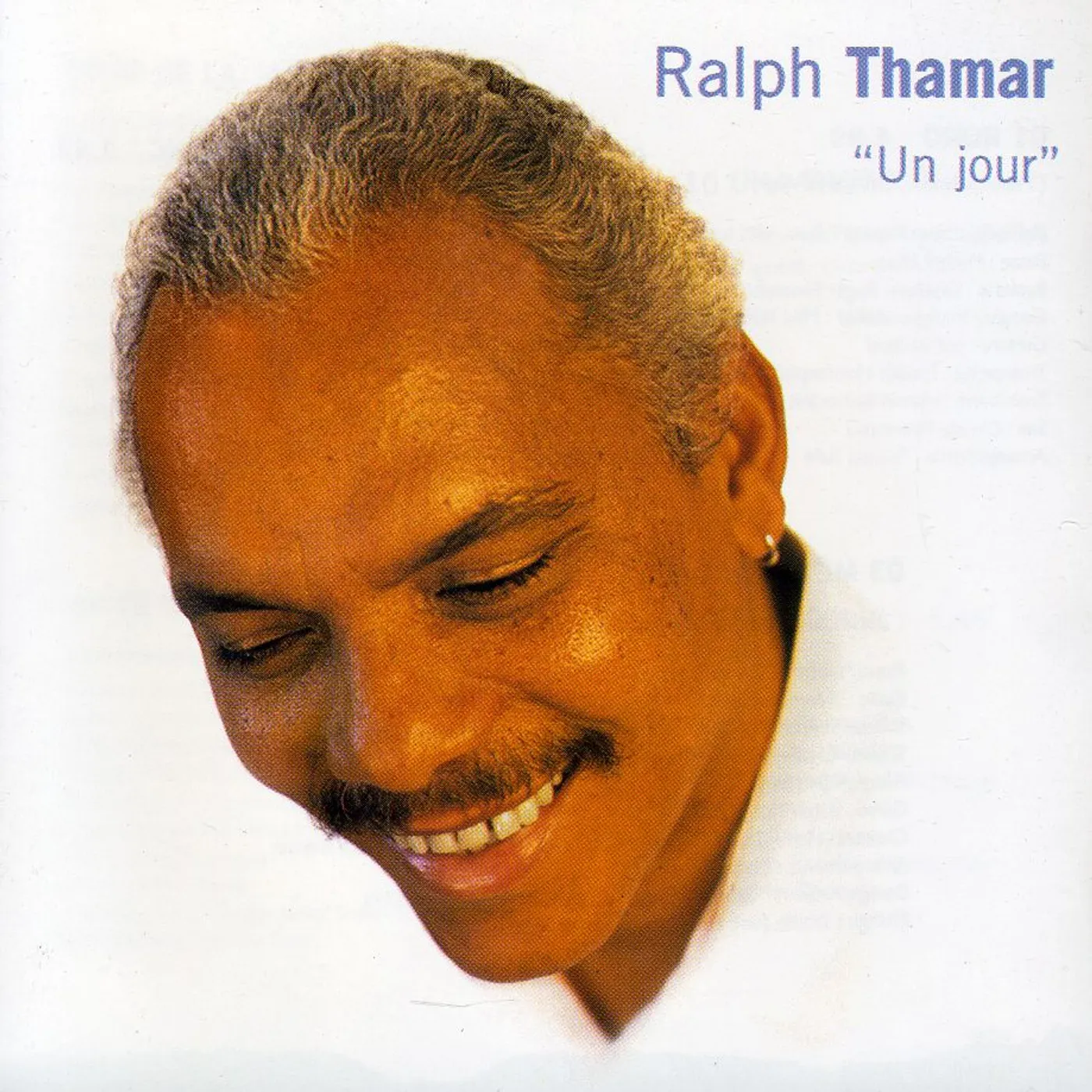 Ralph Thamar UN JOUR CD