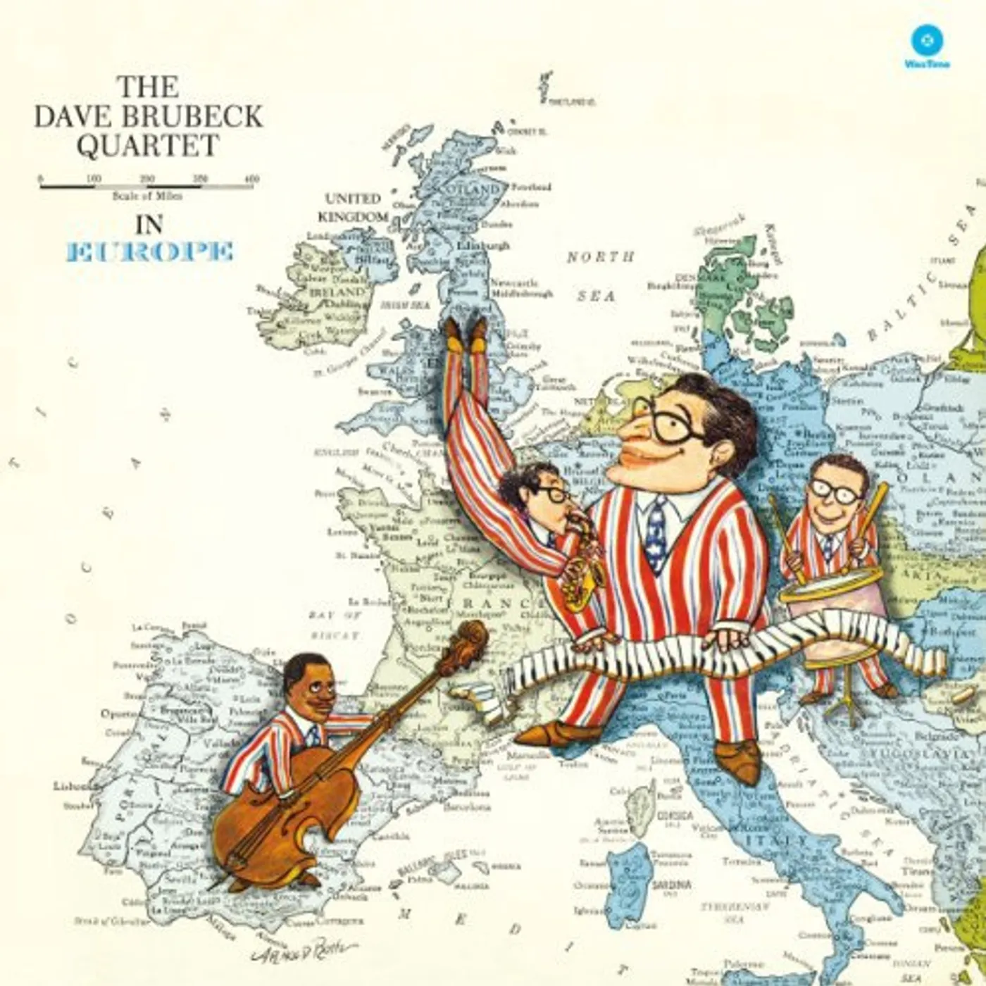 The Dave Brubeck Quartet IN EUROPE Vinyl Record - 180 Gram Pressing