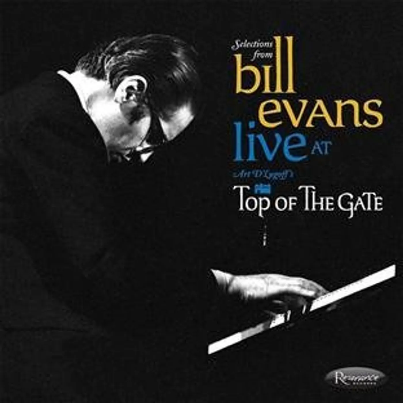Bill Evans LIVE AT ART DLUGOFF'S TOP OF THE GATE Vinyl Record