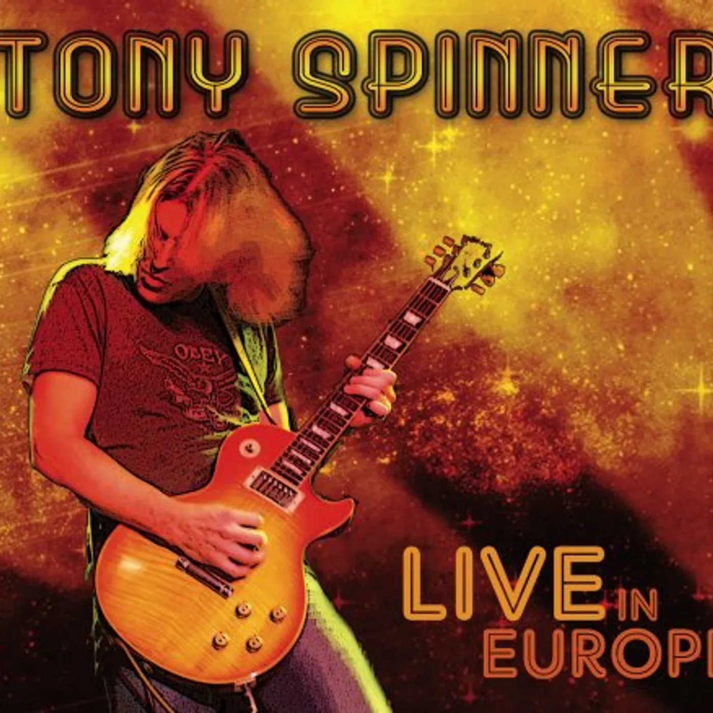 Tony Spinner LIVE IN EUROPE CD