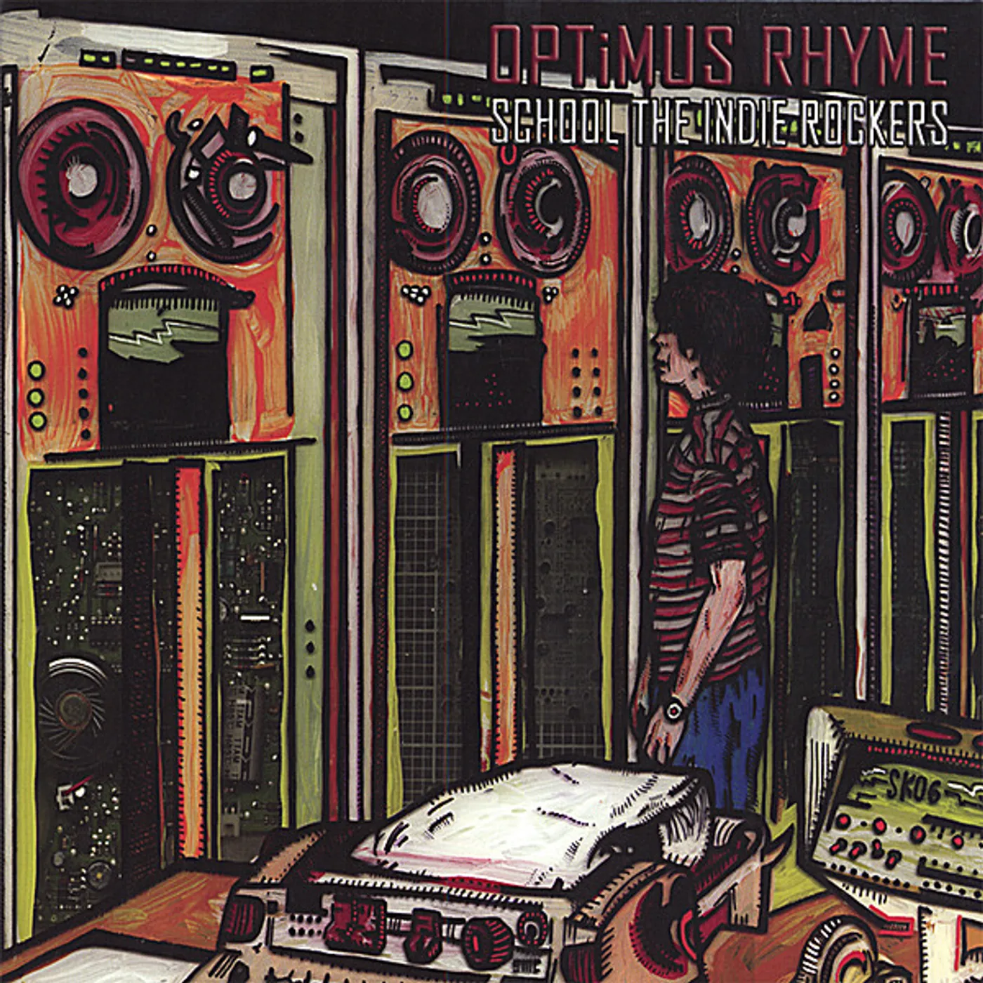 Optimus Rhyme SCHOOL THE INDIE ROCKERS CD