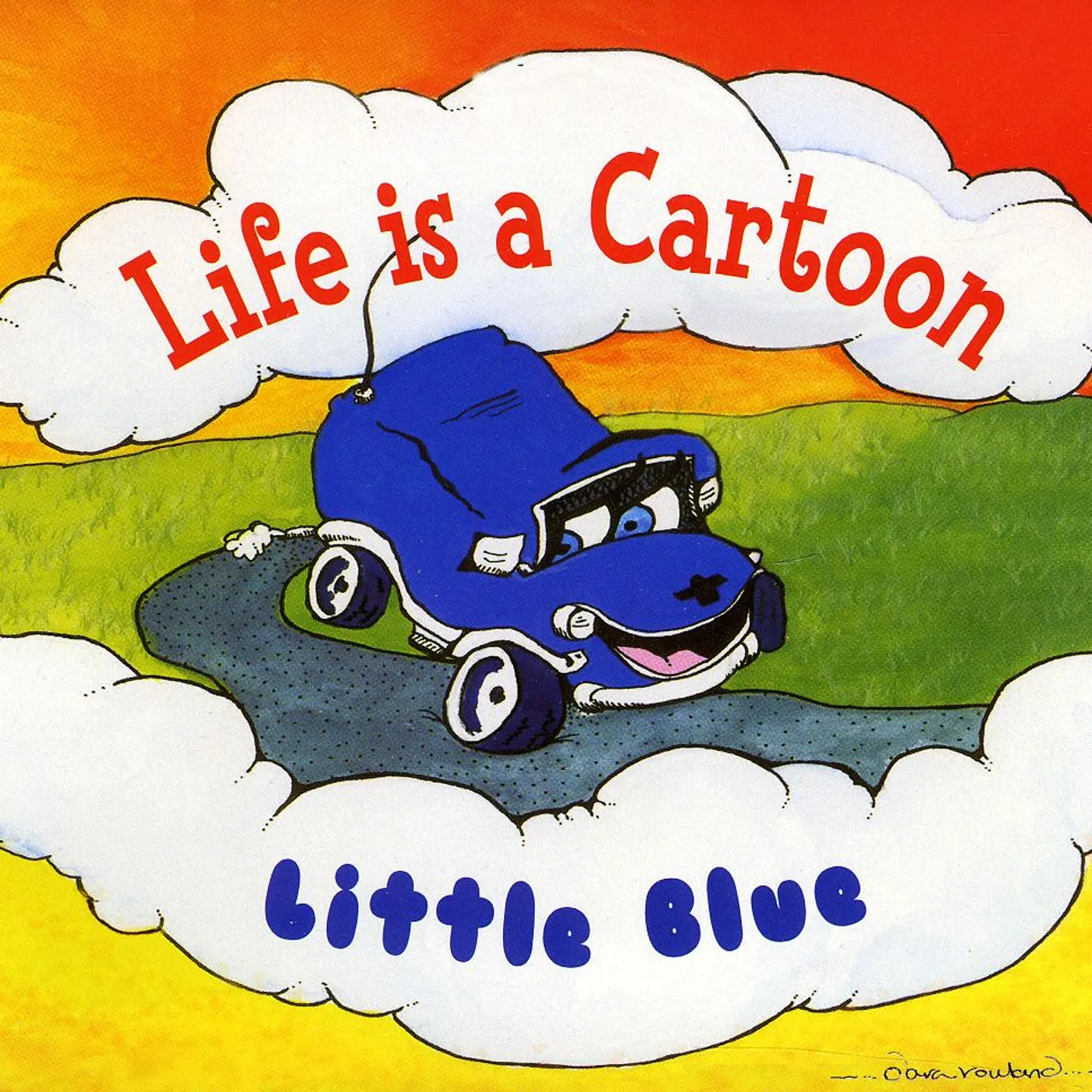 Little Blue LIFE IS A CARTOON CD