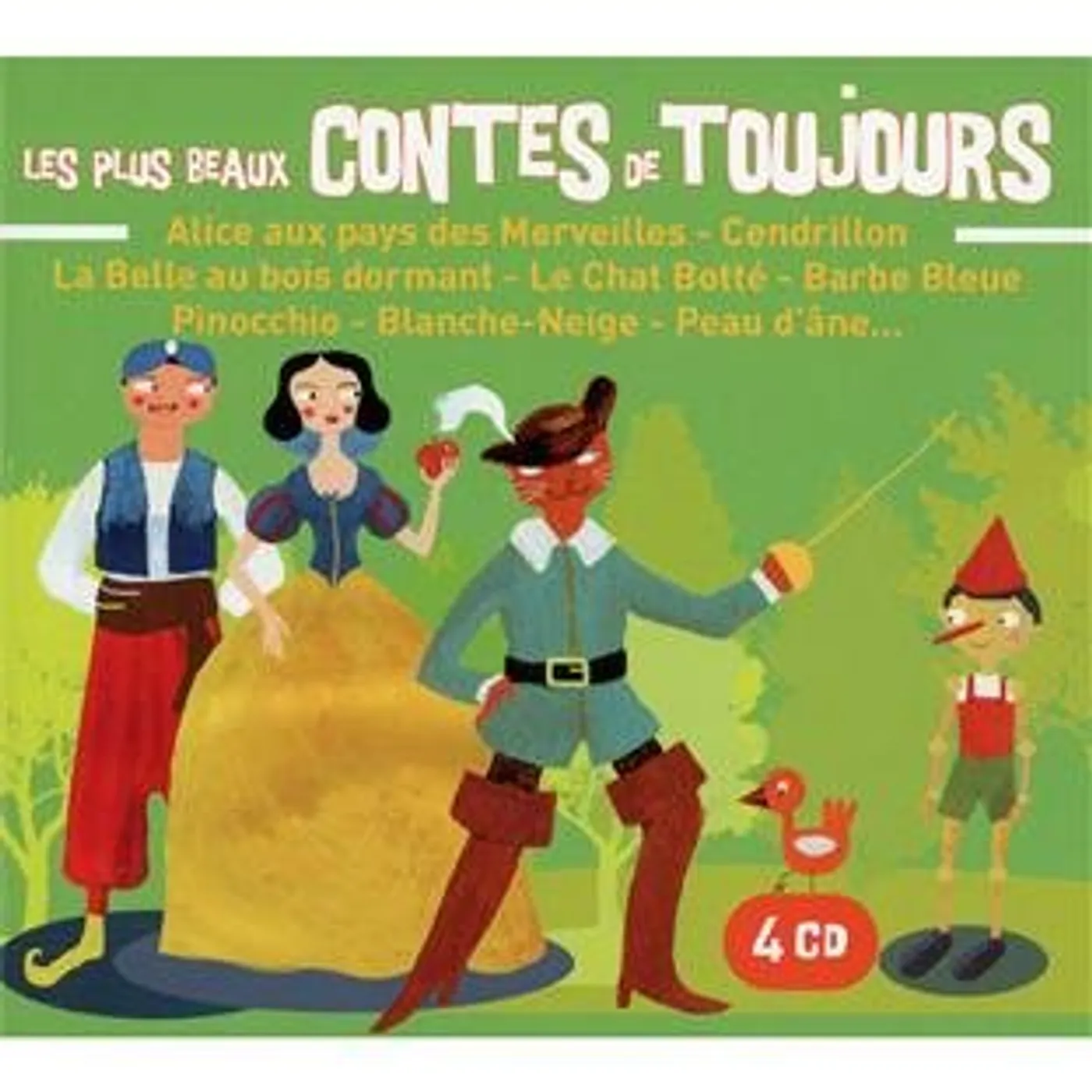 Julos Beaucarne LES PLUS BEAUX CONTES DE TOUJOURS CD