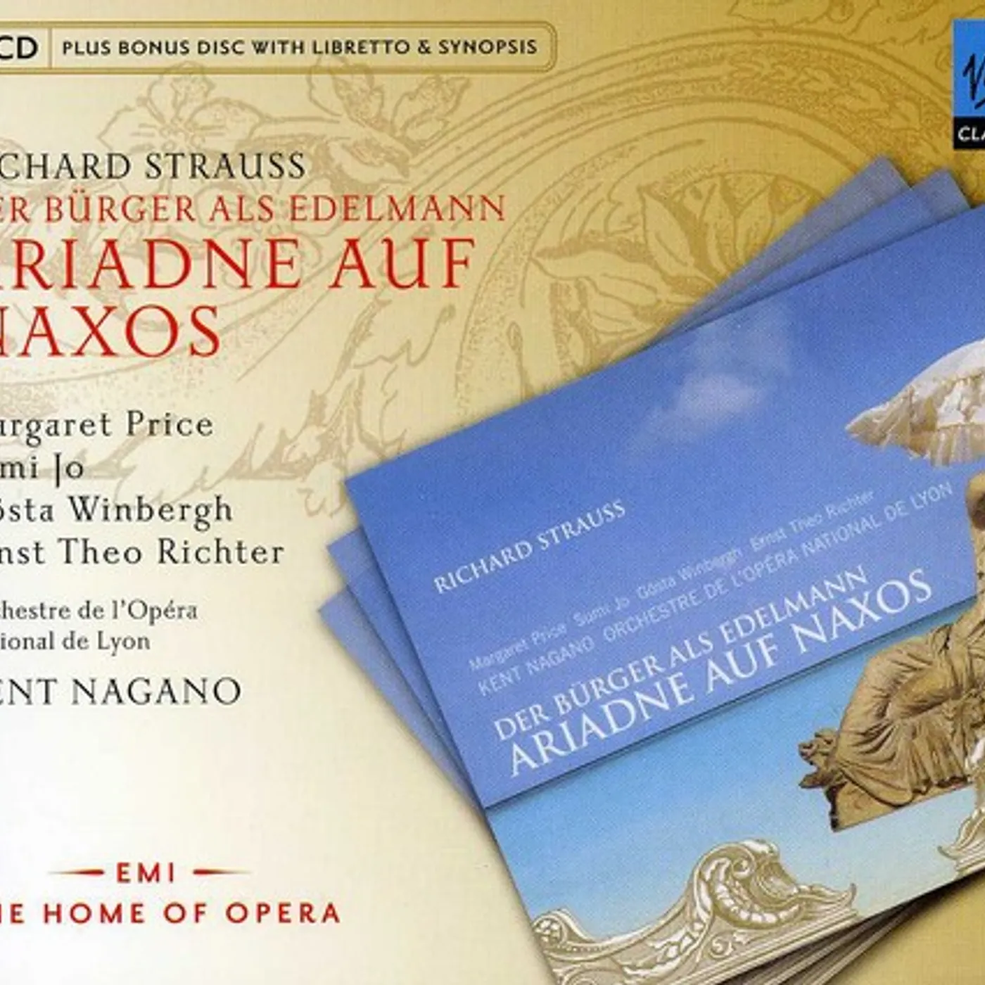Kent Nagano R. STRAUSS: ARIADNE AUF NAXOS CD