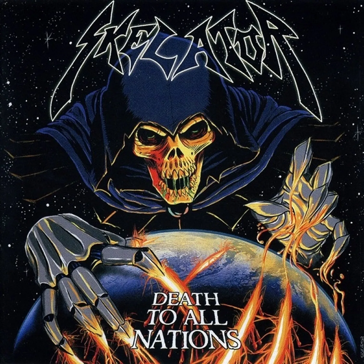 Skelator DEATH TO ALL NATIONS Vinyl Record