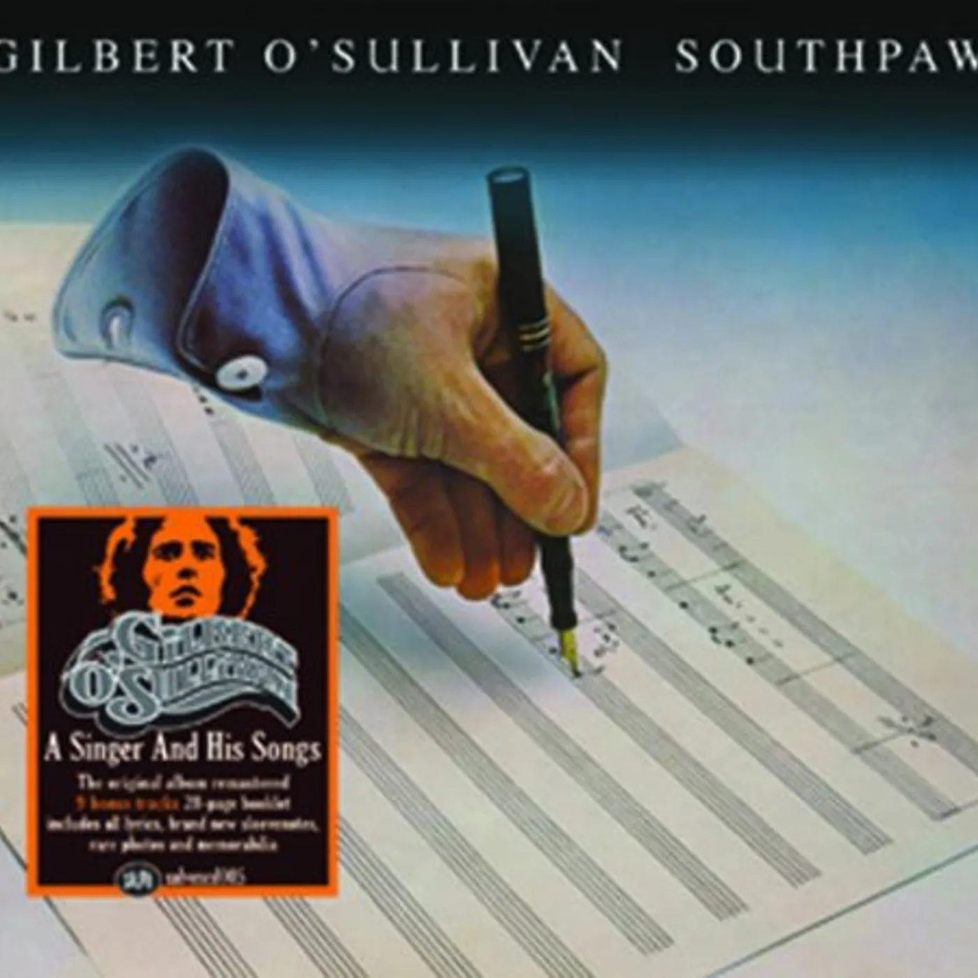 Gilbert O'Sullivan SOUTHPAW CD