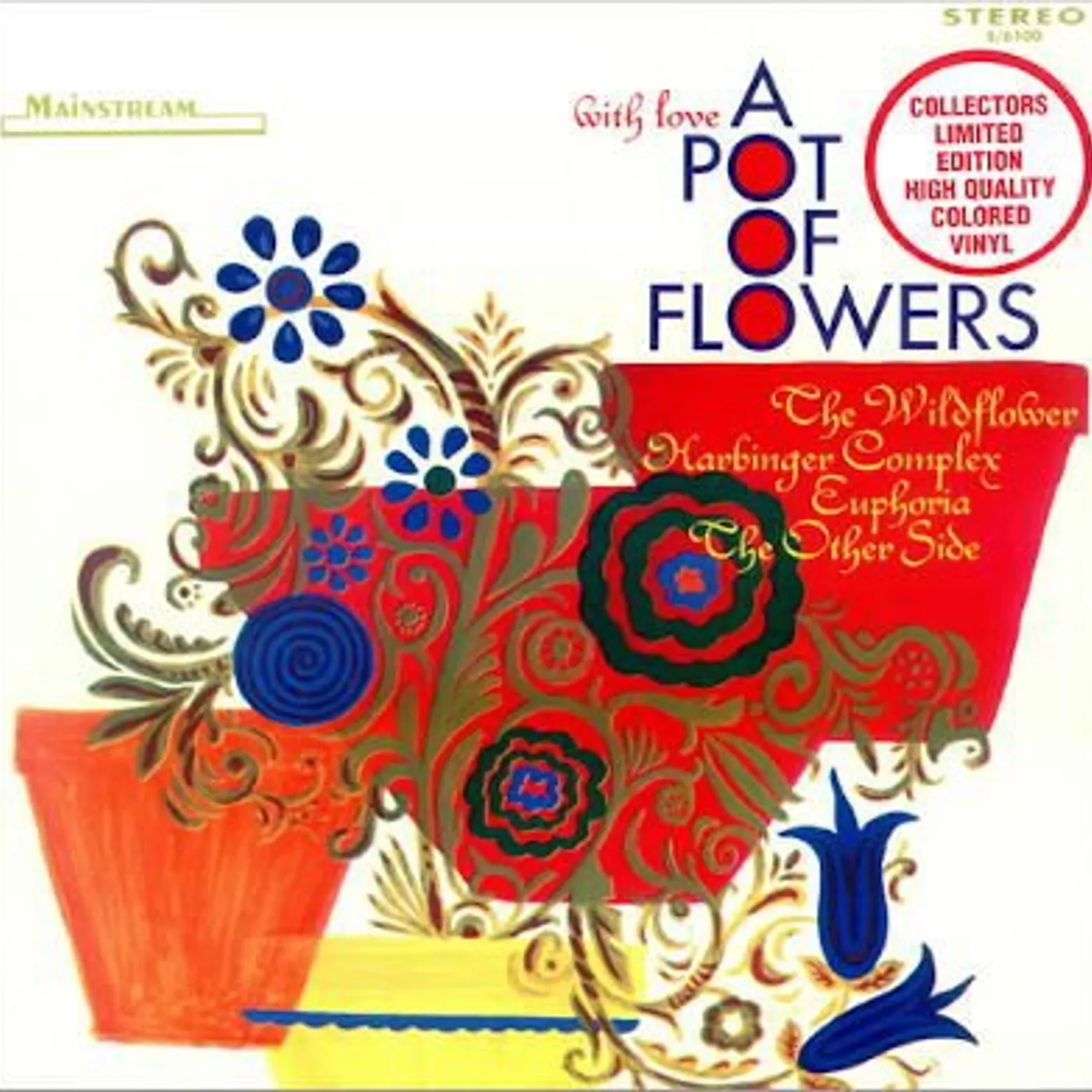 A Pot Of Flowers WITH LOVE Vinyl Record