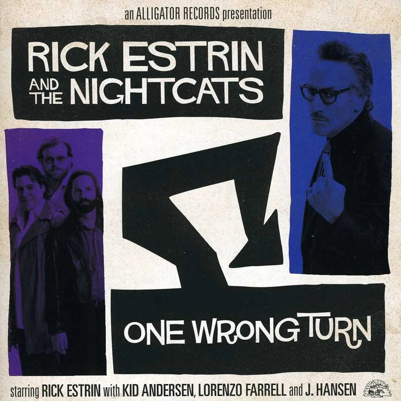 Rick Estrin & The Nightcats ONE WRONG TURN CD