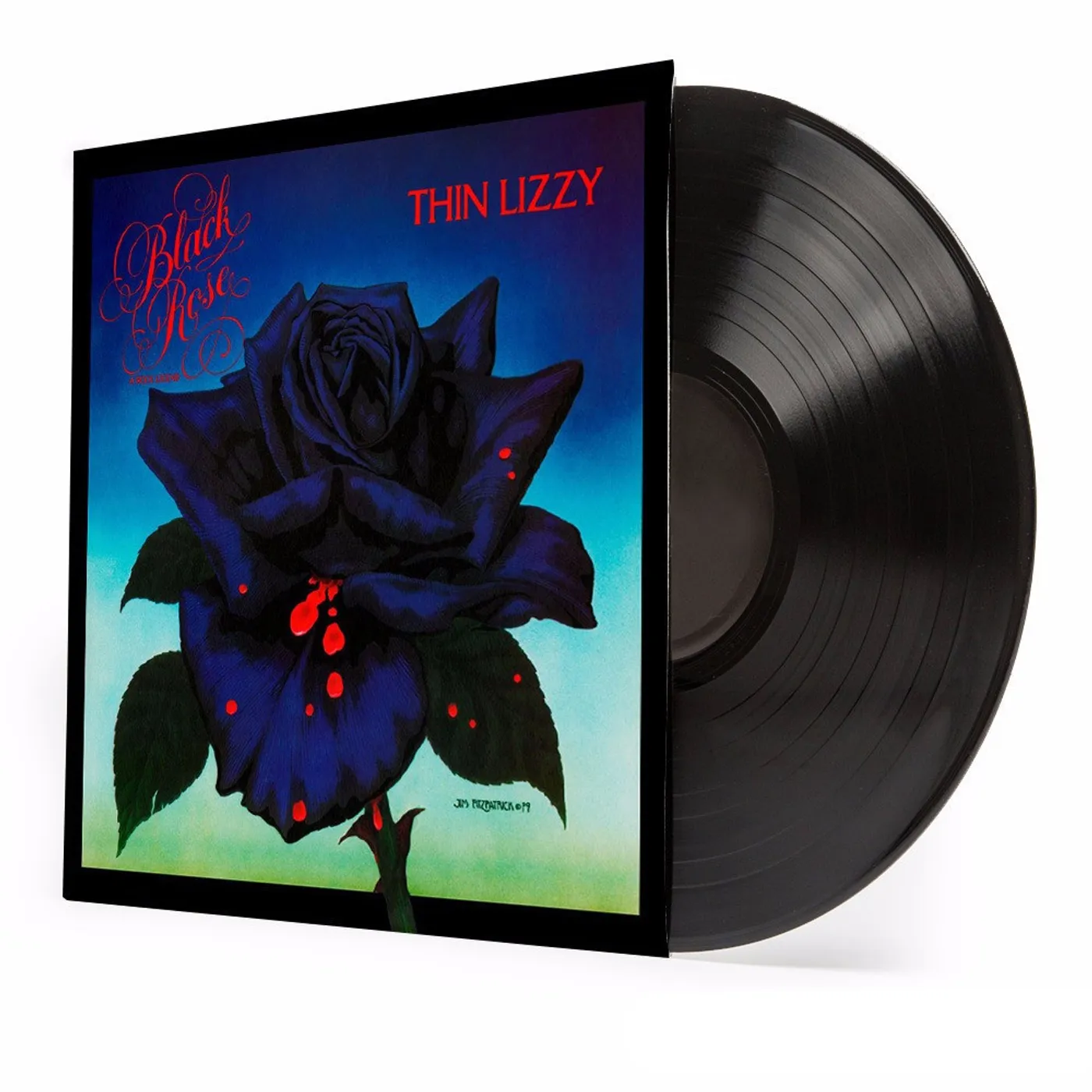Thin Lizzy BLACK ROSE-A ROCK LEGEND Vinyl Record