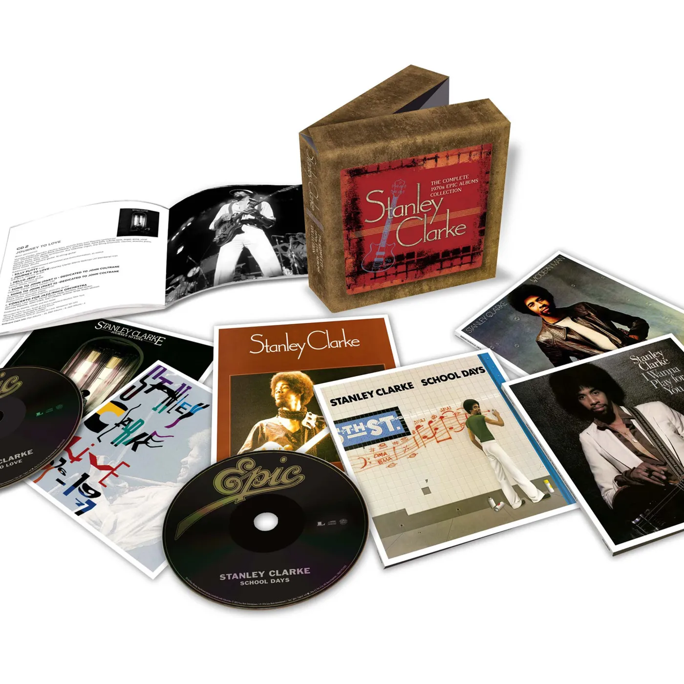 Stanley Clarke COMPLETE 1970S EPIC ALBUMS COLLECTION CD
