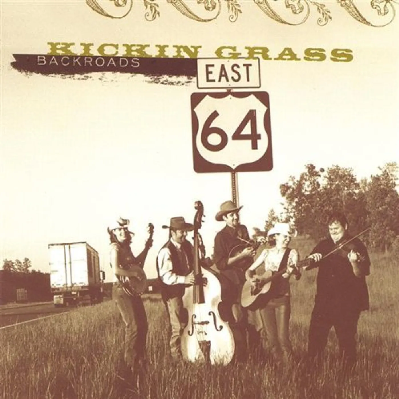 Kickin Grass BACKROADS CD