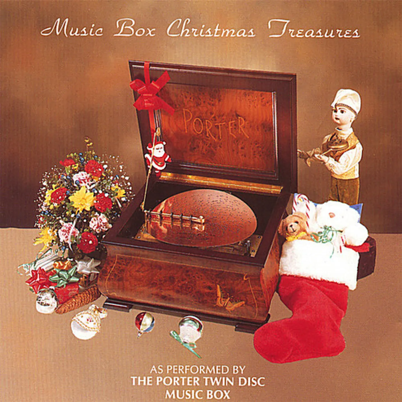 Porter Music Box Co MUSIC BOX CHRISTMAS TREASURES CD
