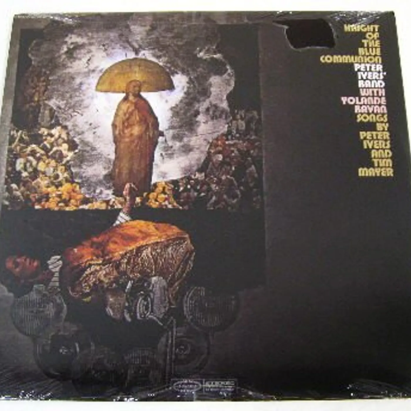 Peter Ivers KNIGHT OF THE BLUE COMMUNION Vinyl Record