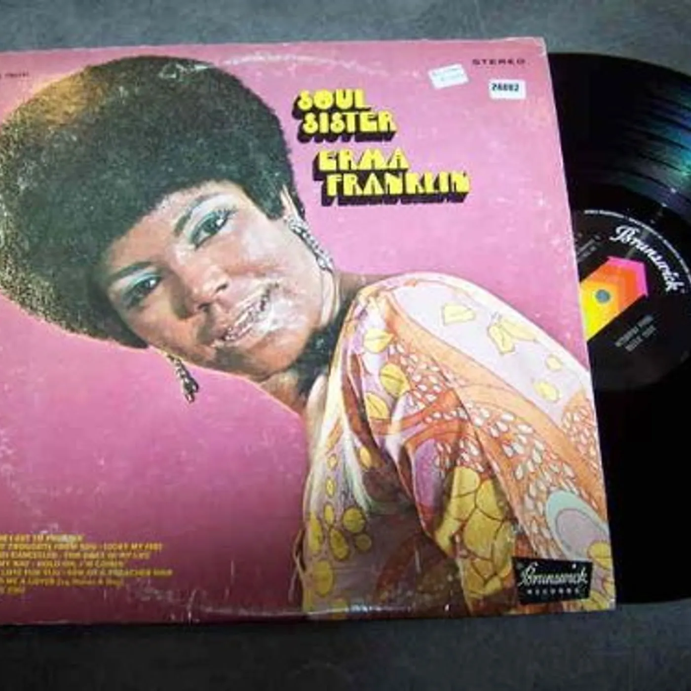 Erma Franklin Soul Sister Vinyl Record