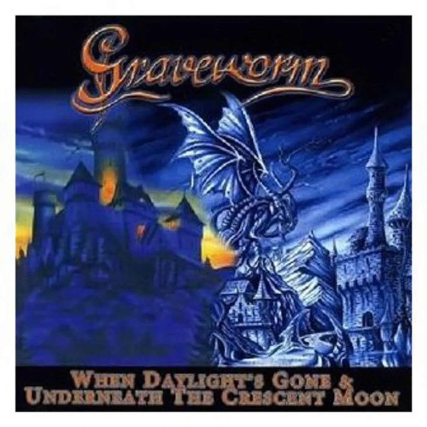Graveworm WHEN DAYLIGHT'S GONE / UNDERNEATH A CRESCENT MOON CD