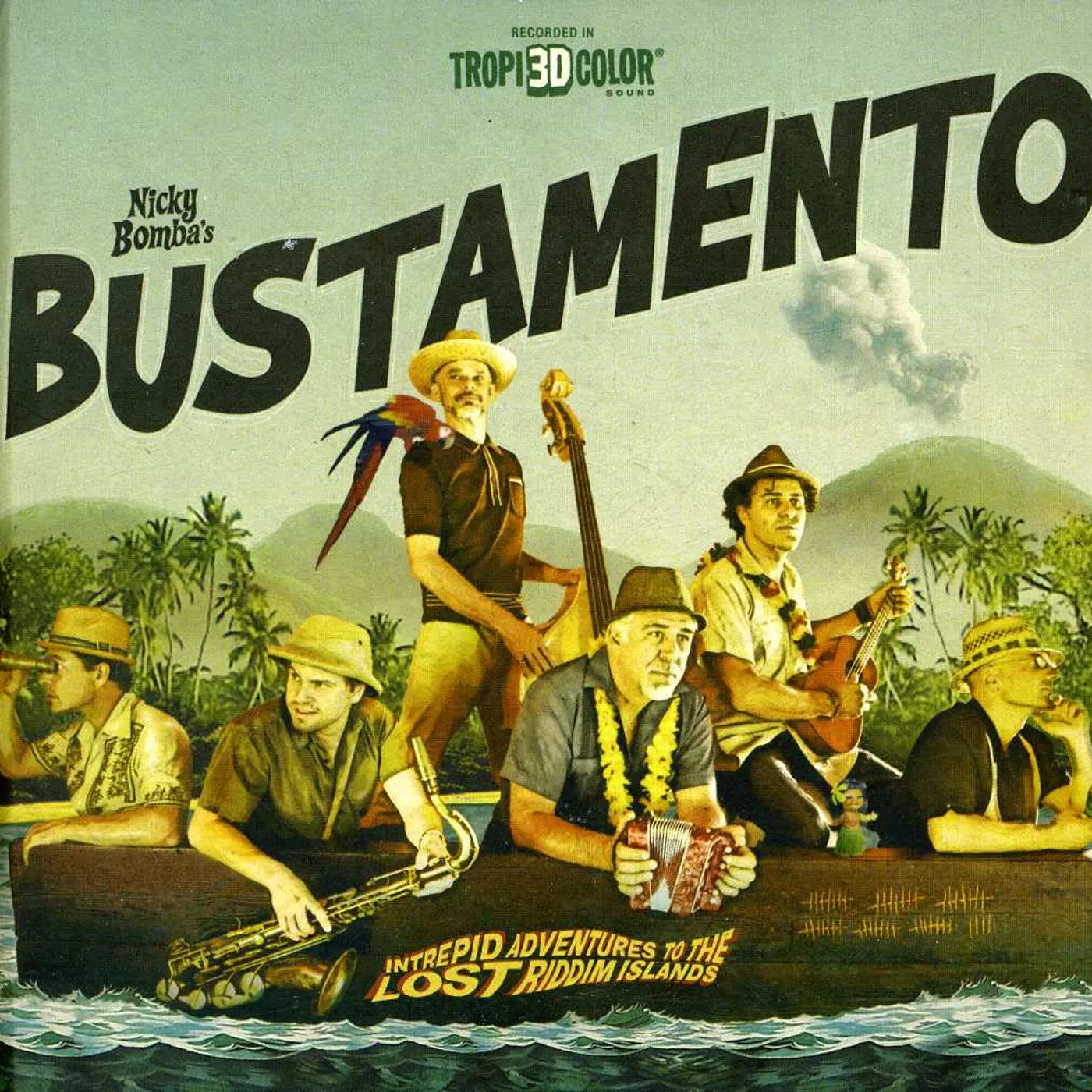 Bustamento INTREPID ADVENTURES TO THE LOST RIDDIMISLANDS CD