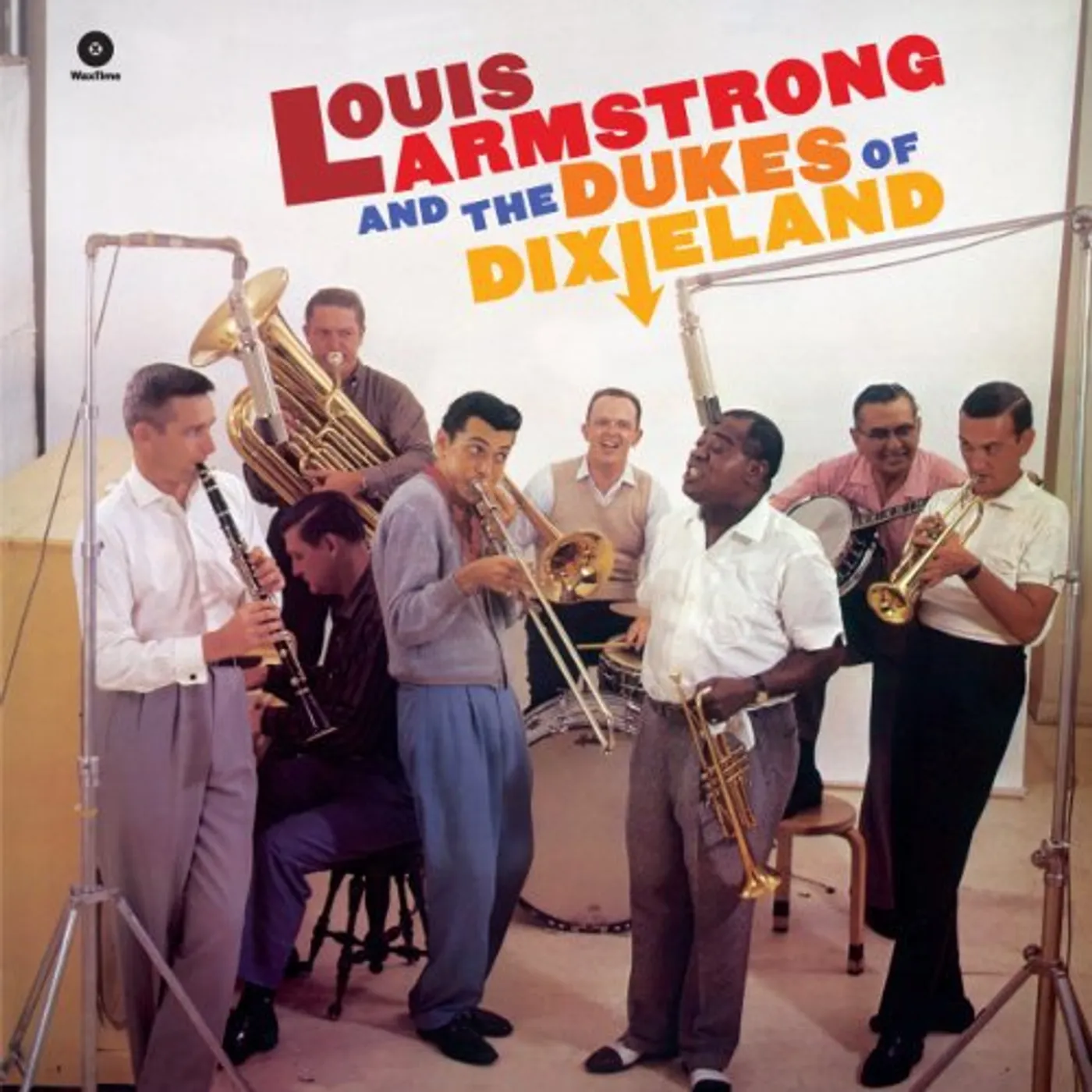 Louis Armstrong AND THE DUKES OF DIXIELAND Vinyl Record - 180 Gram Pressing