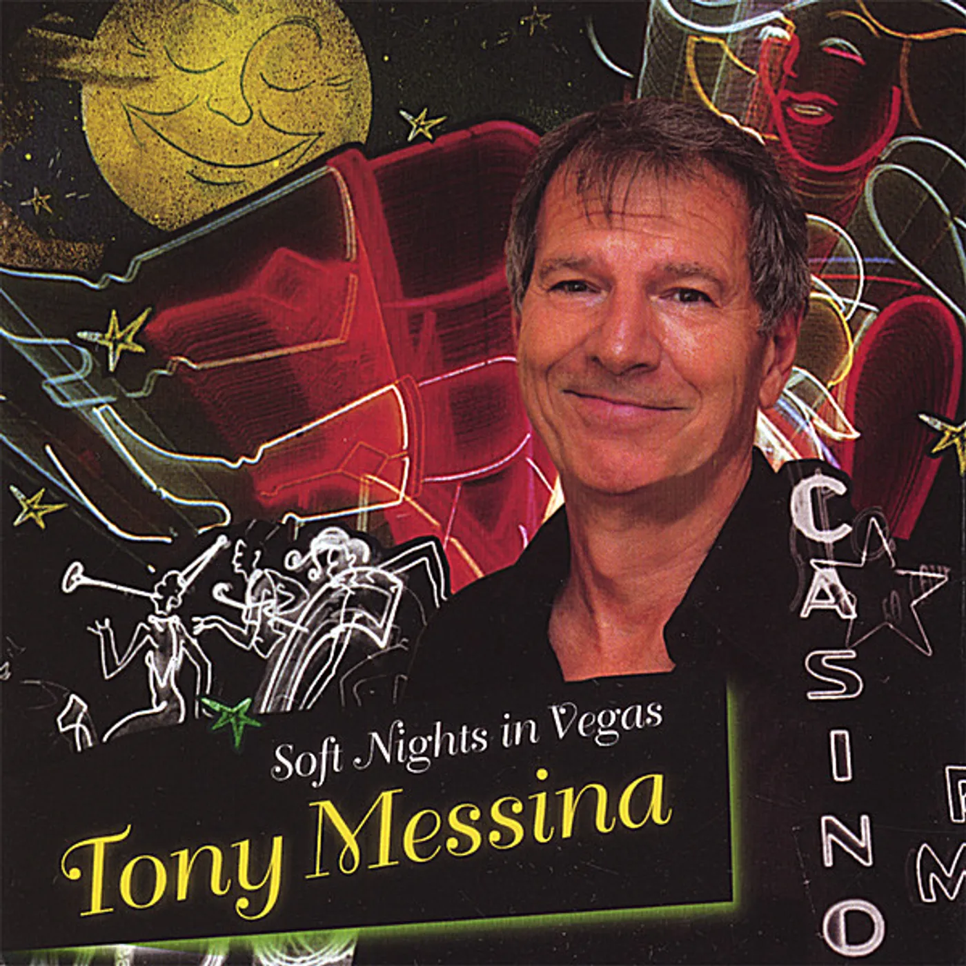 Tony Messina SOFT NIGHTS IN VEGAS CD