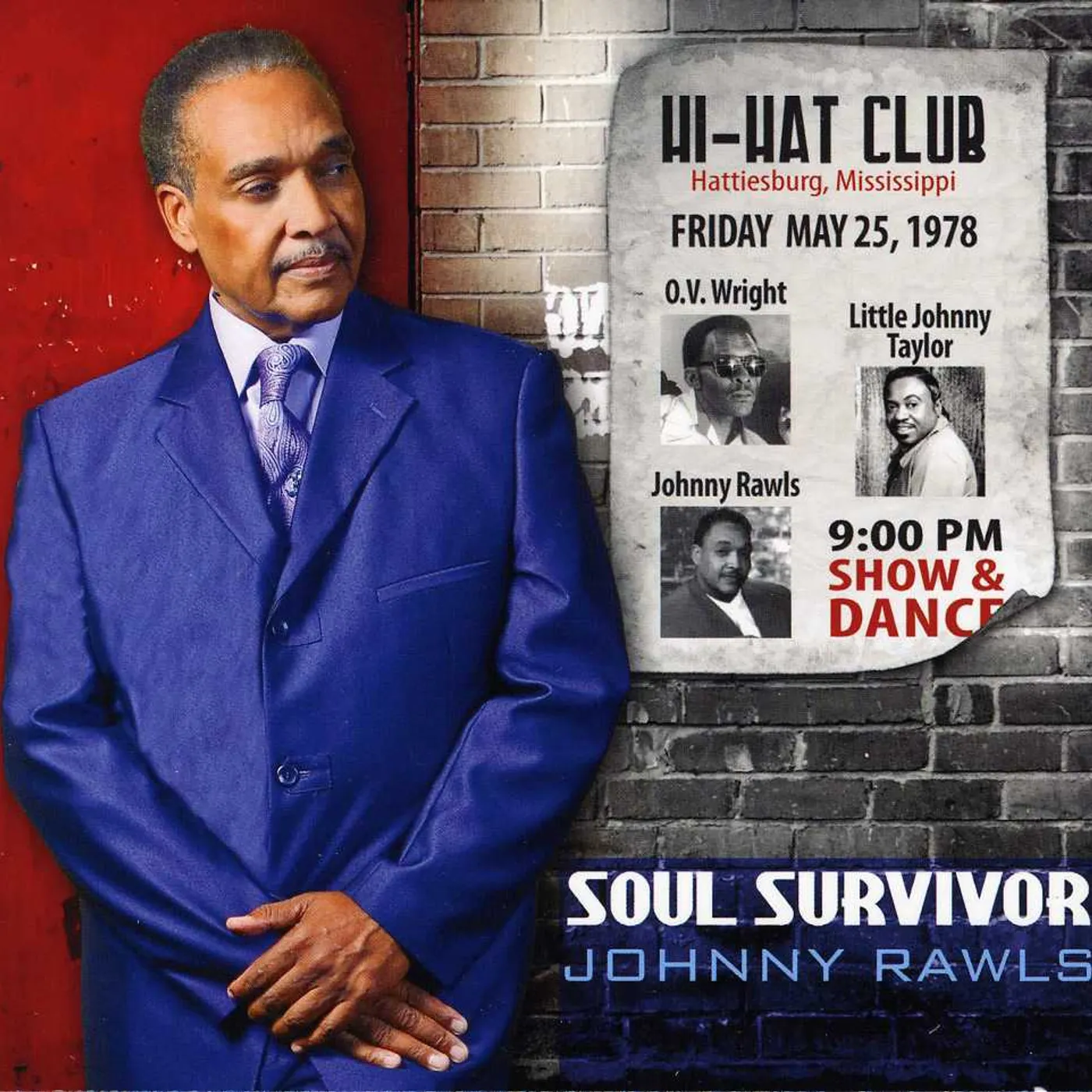Johnny Rawls SOUL SURVIVOR CD