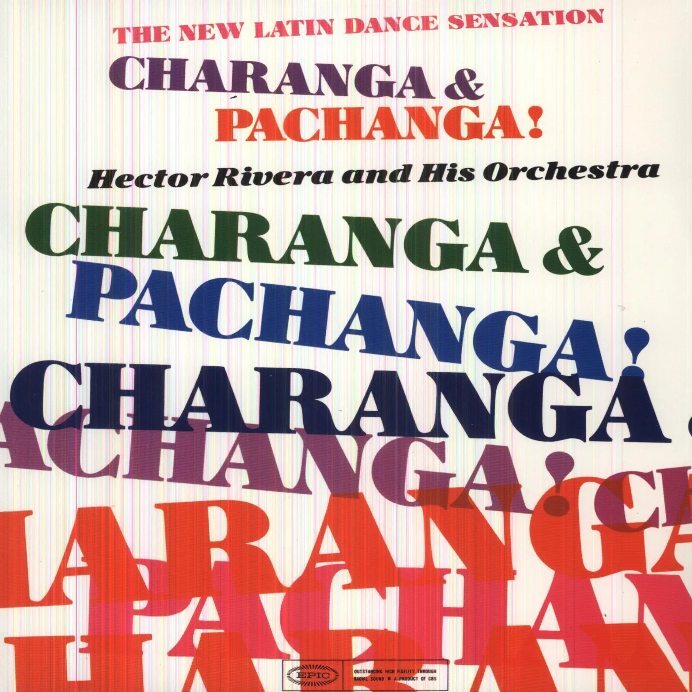 Hector Rivera CHARANGA & PACHANGA Vinyl Record