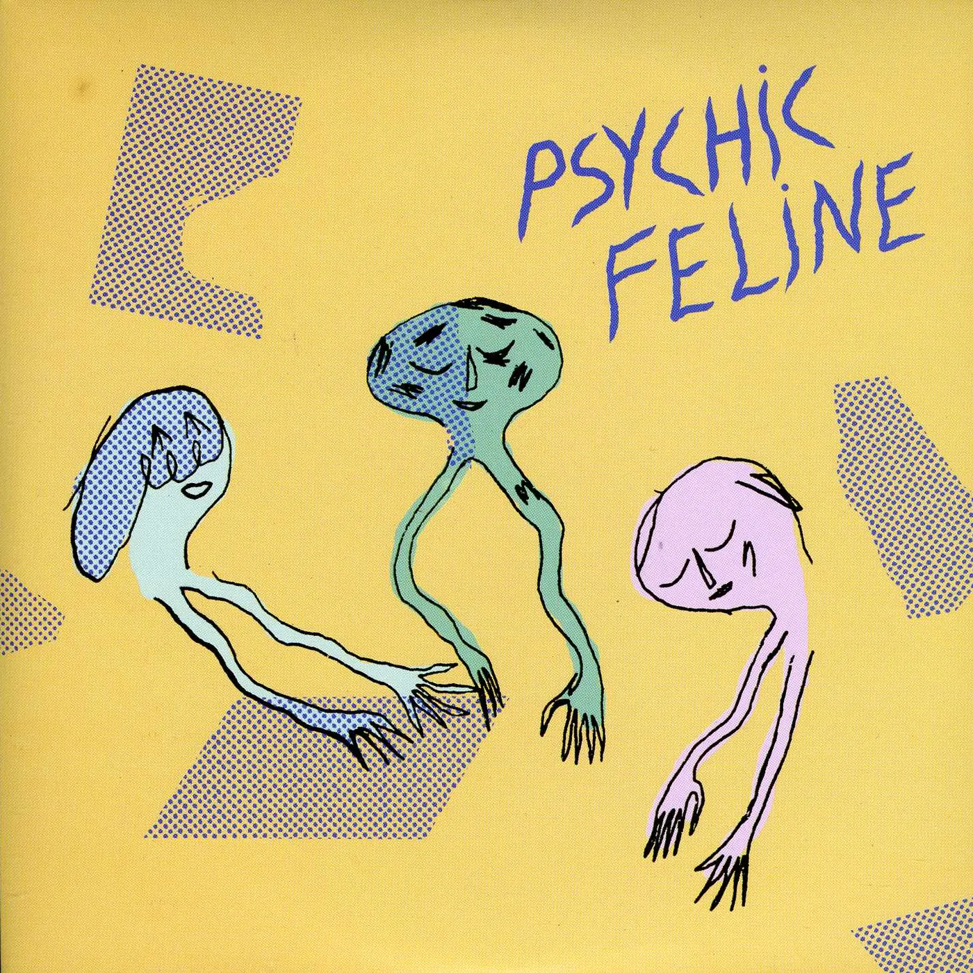Psychic Feline WHITE WALLS / NON DOT Vinyl Record - MP3 Download Included, Limited Edition