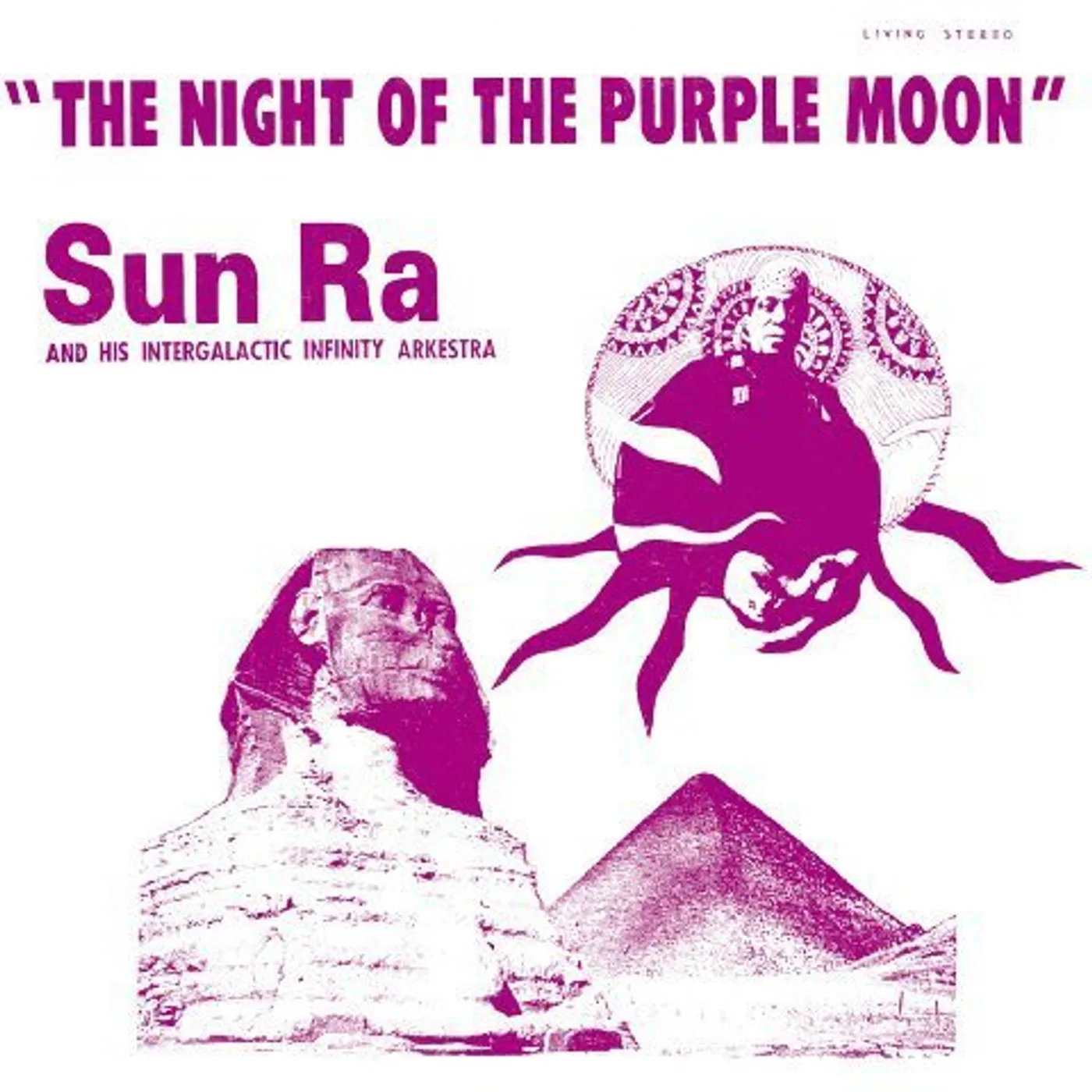 Sun Ra NIGHT OF THE PURPLE MOON Vinyl Record