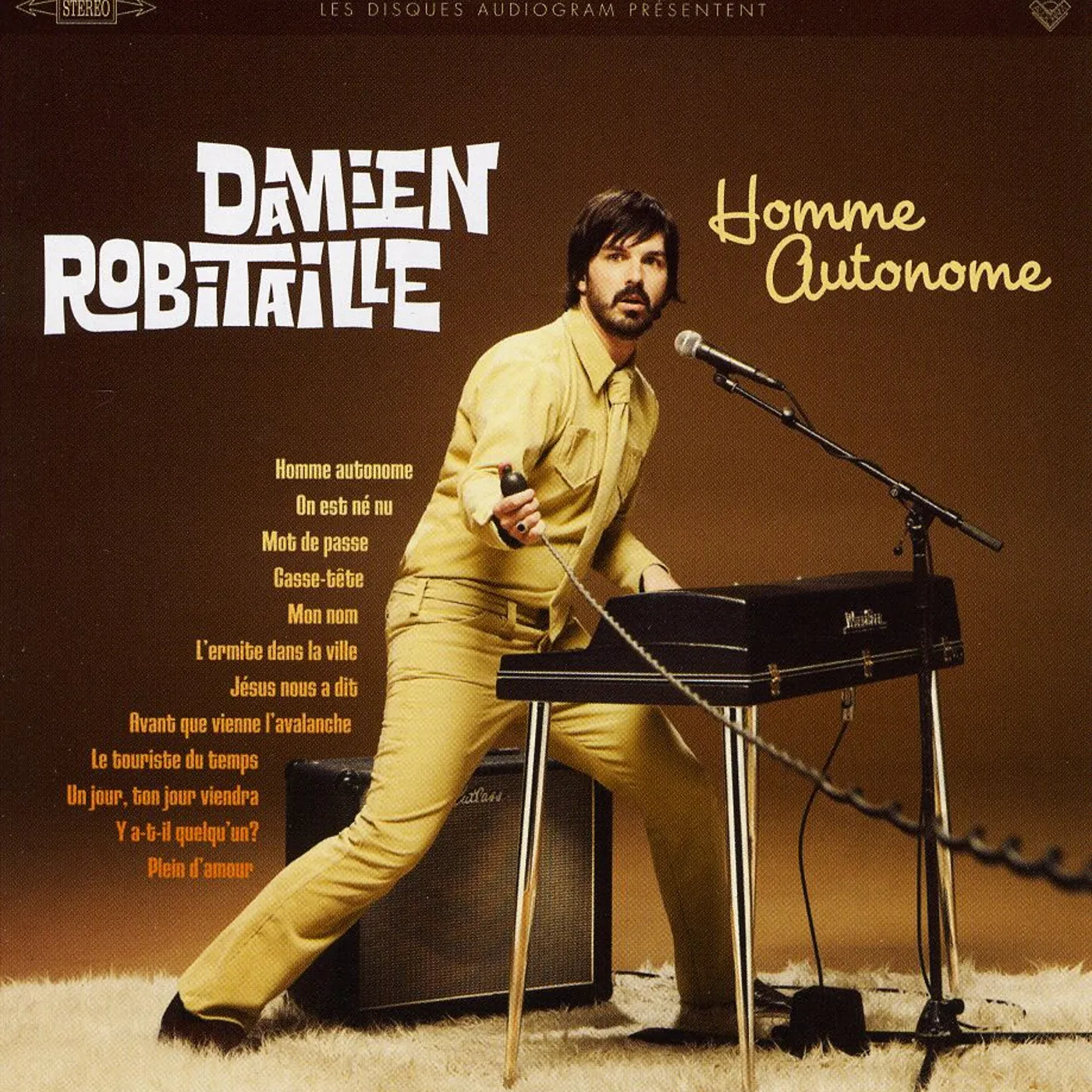 Damien Robitaille HOMME AUTONOME CD