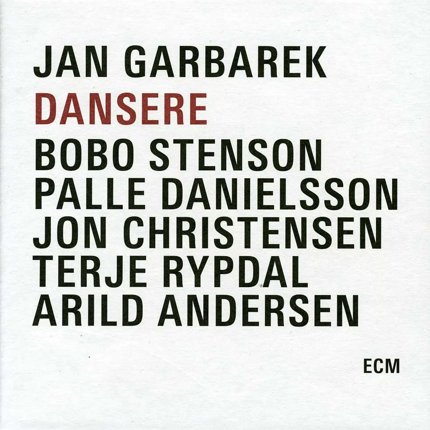 Jan Garbarek DANSERE (OCRD) CD