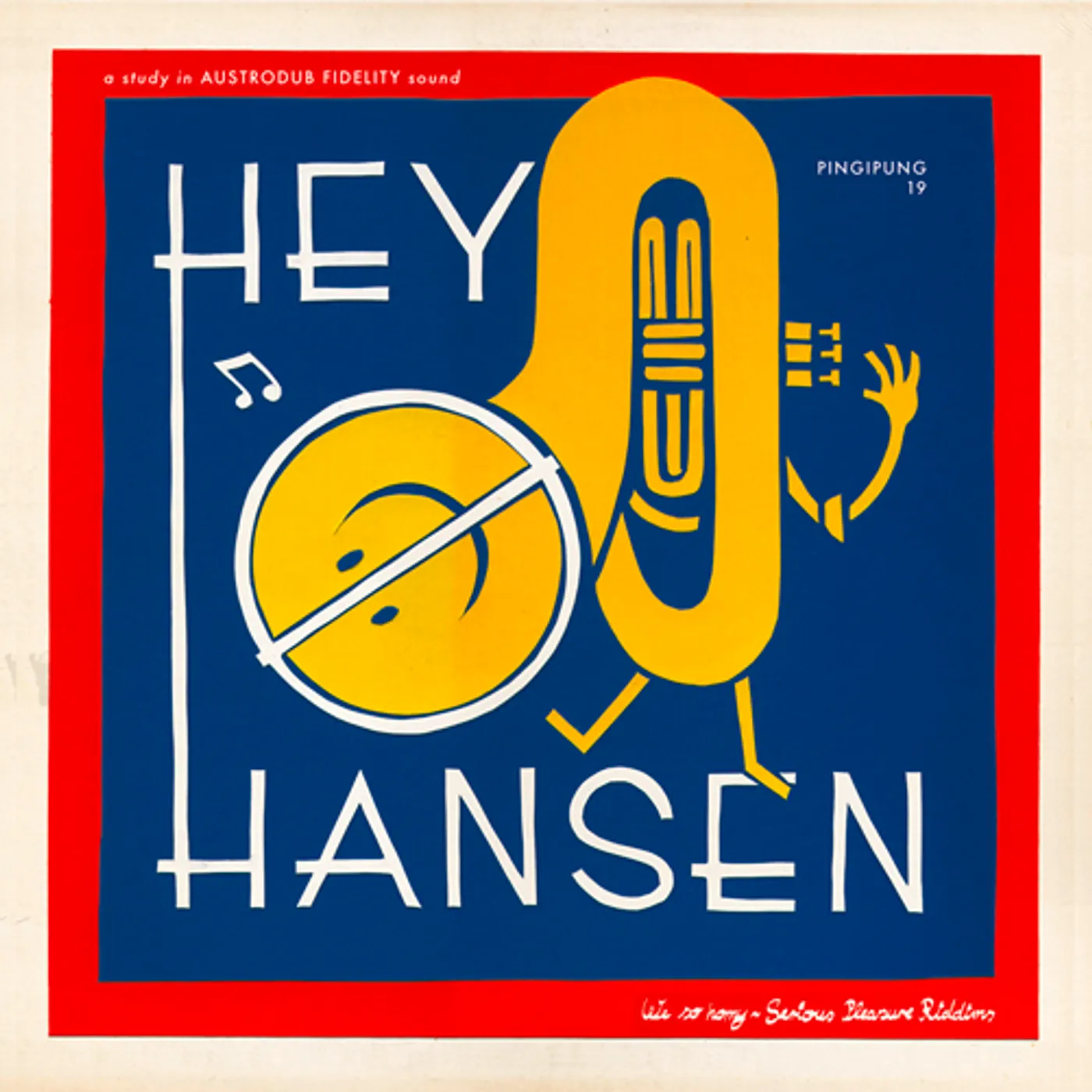 Hey-O-Hansen WE SO HORNY - SERIOUS PLEASURE RIDDIMS CD
