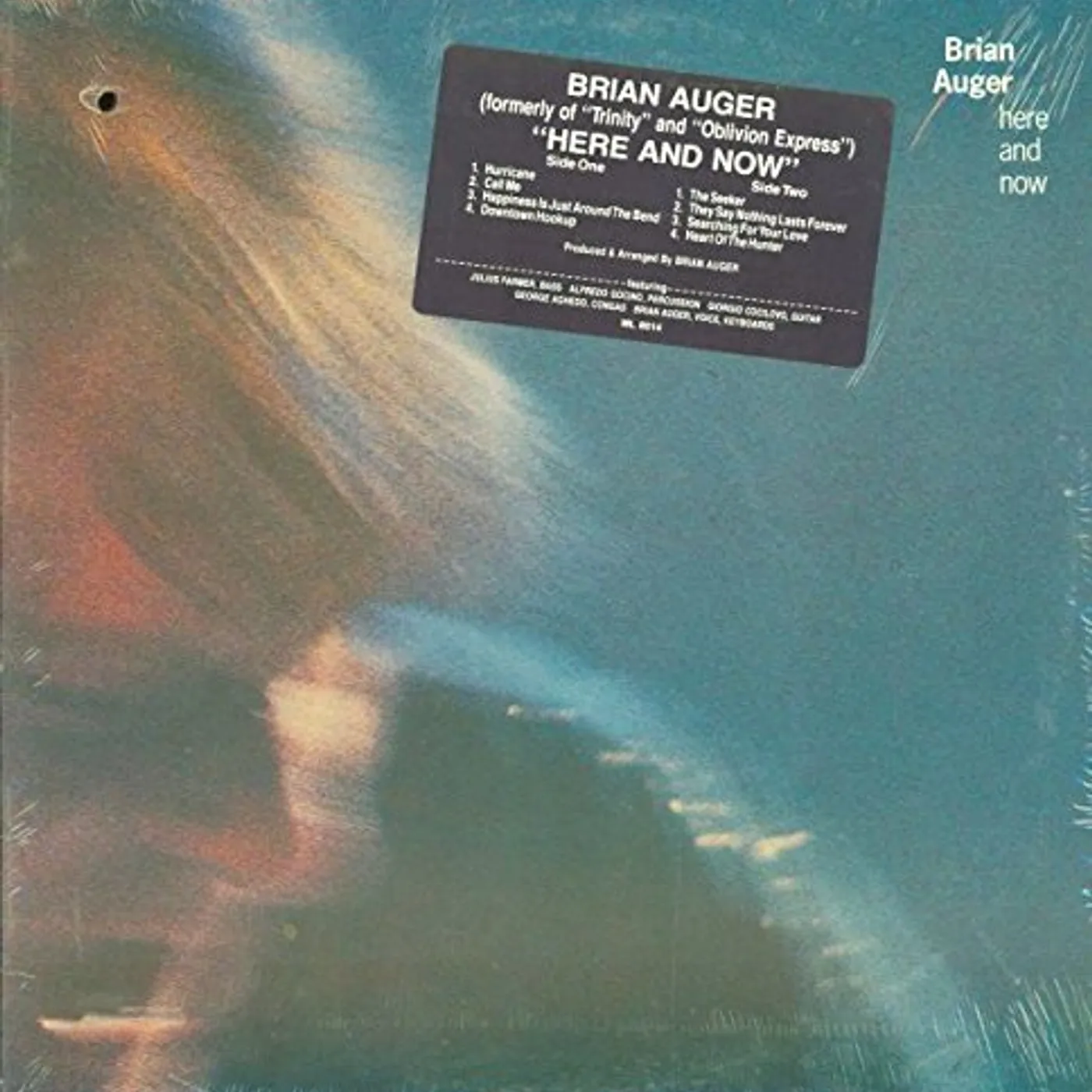 Brian Auger HERE & NOW Vinyl Record