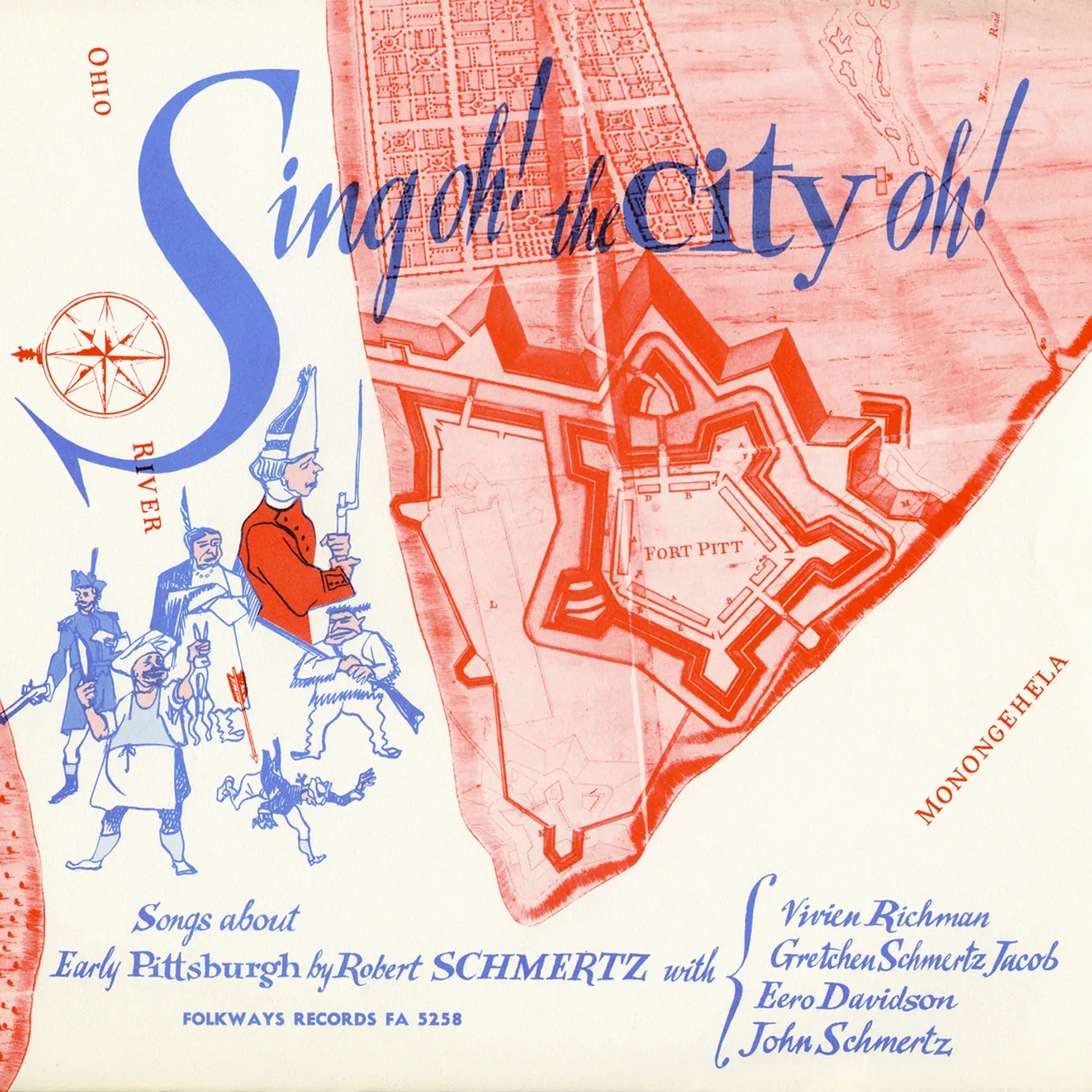 Robert Schmertz SING OH THE CITY OH: SONGS OF EARLY PITTSBURGH CD