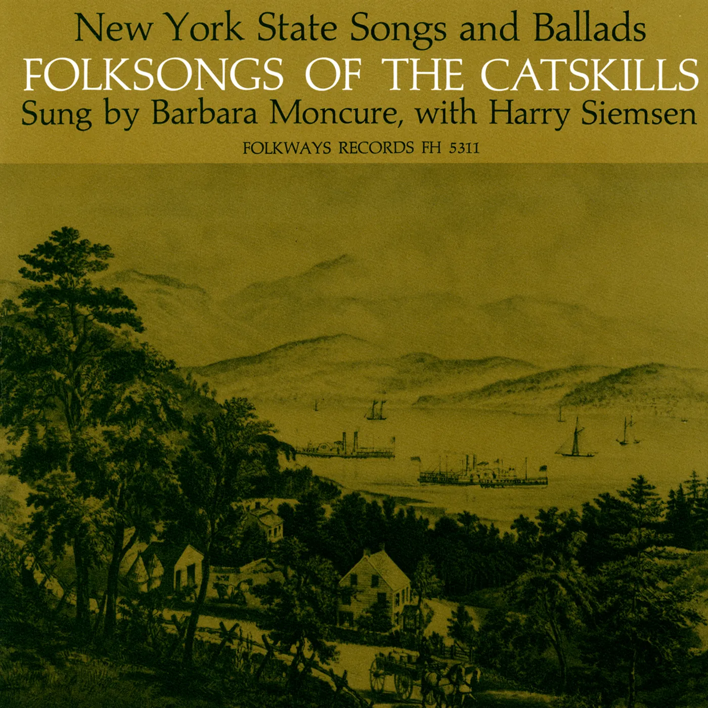Barbara Moncure FOLK SONGS OF THE CATSKILLS (NEW YORK) CD