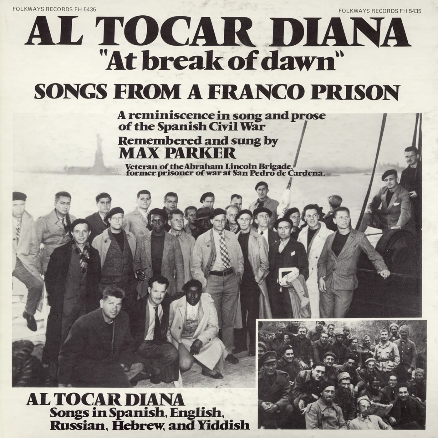 Max Parker AL TOCAR DIANA: AT THE BREAK OF DAWN CD