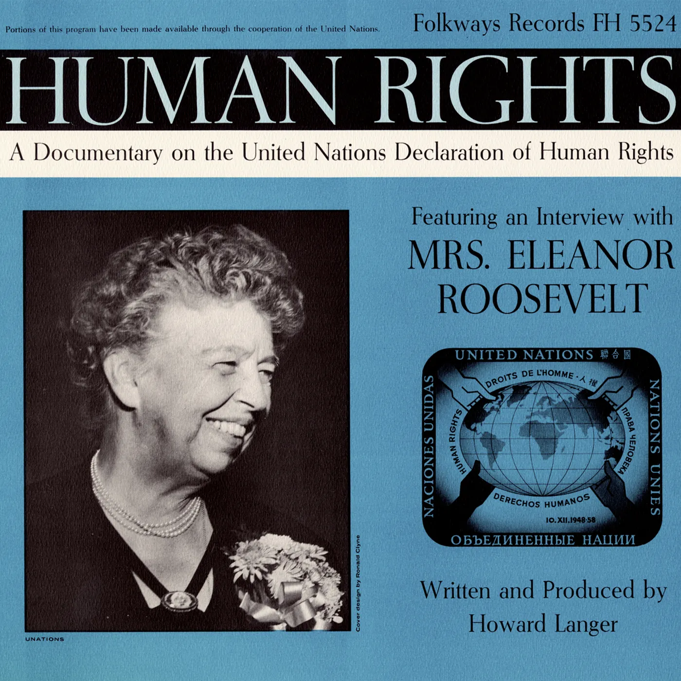 Eleanor Roosevelt HUMAN RIGHTS: UNITED NATIONS DECLARATION CD
