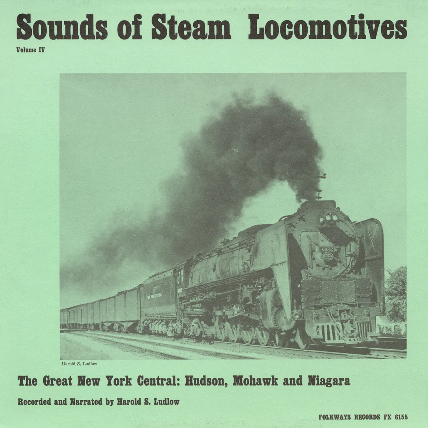 Harold S. Ludlow SOUNDS OF STEAM LOCOMOTIVES NO. 4: GREAT NEW YORK CD