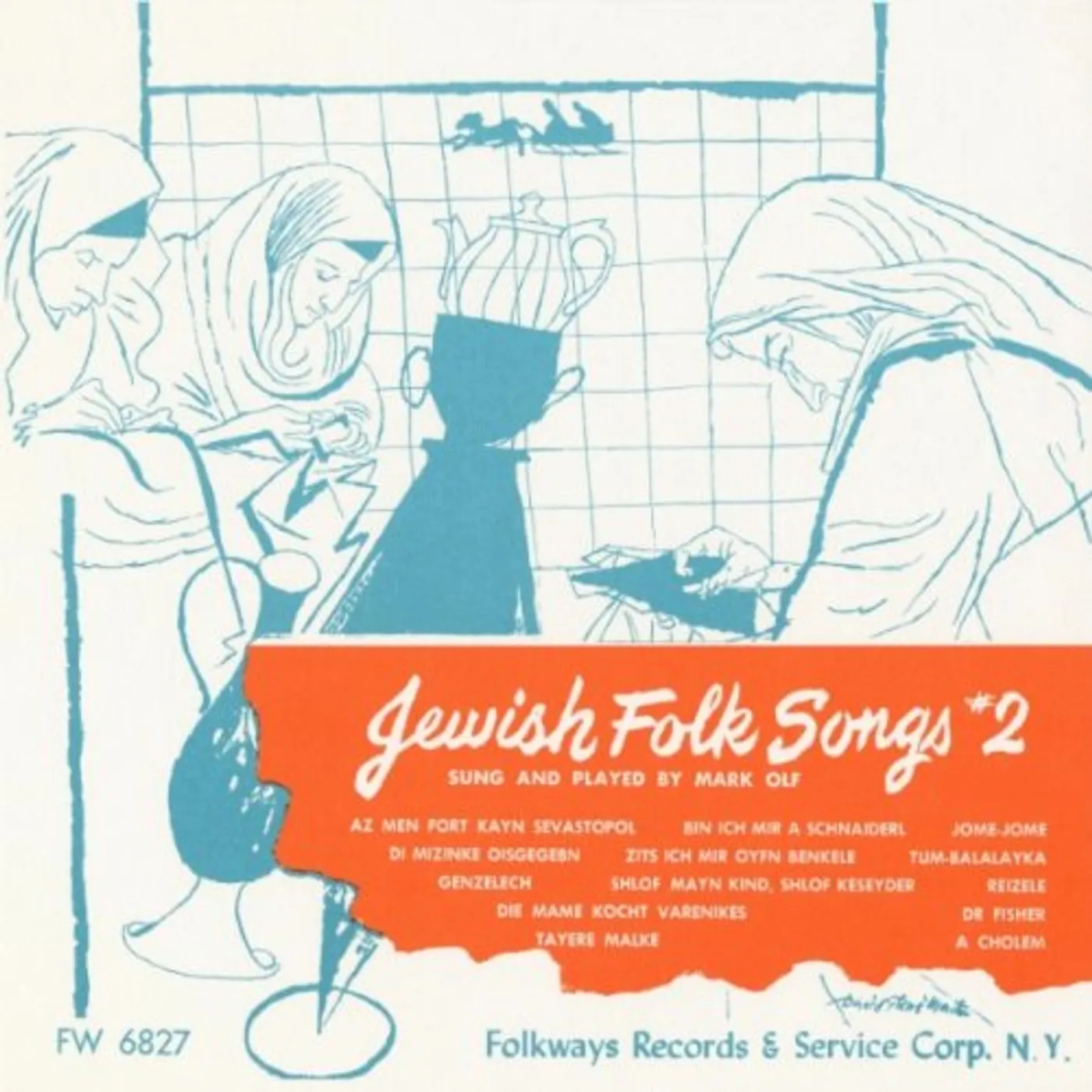 Mark Olf JEWISH FOLK SONGS VOL. 2 CD