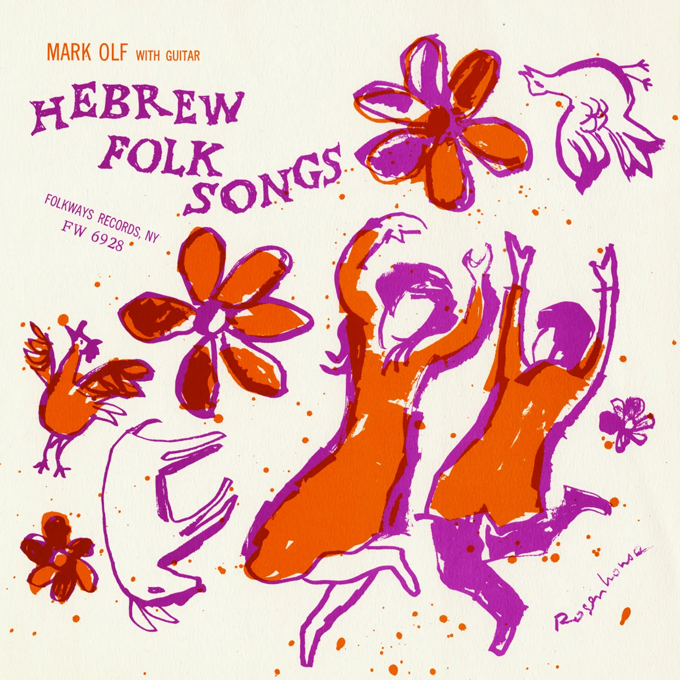 Mark Olf HEBREW FOLK SONGS CD
