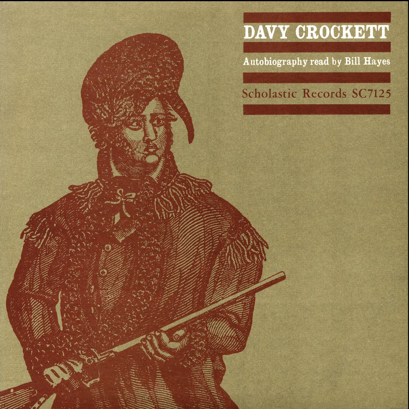 DAVY CROCKETT AUTOBIOGRAPHY READ BY BILL HAYES CD