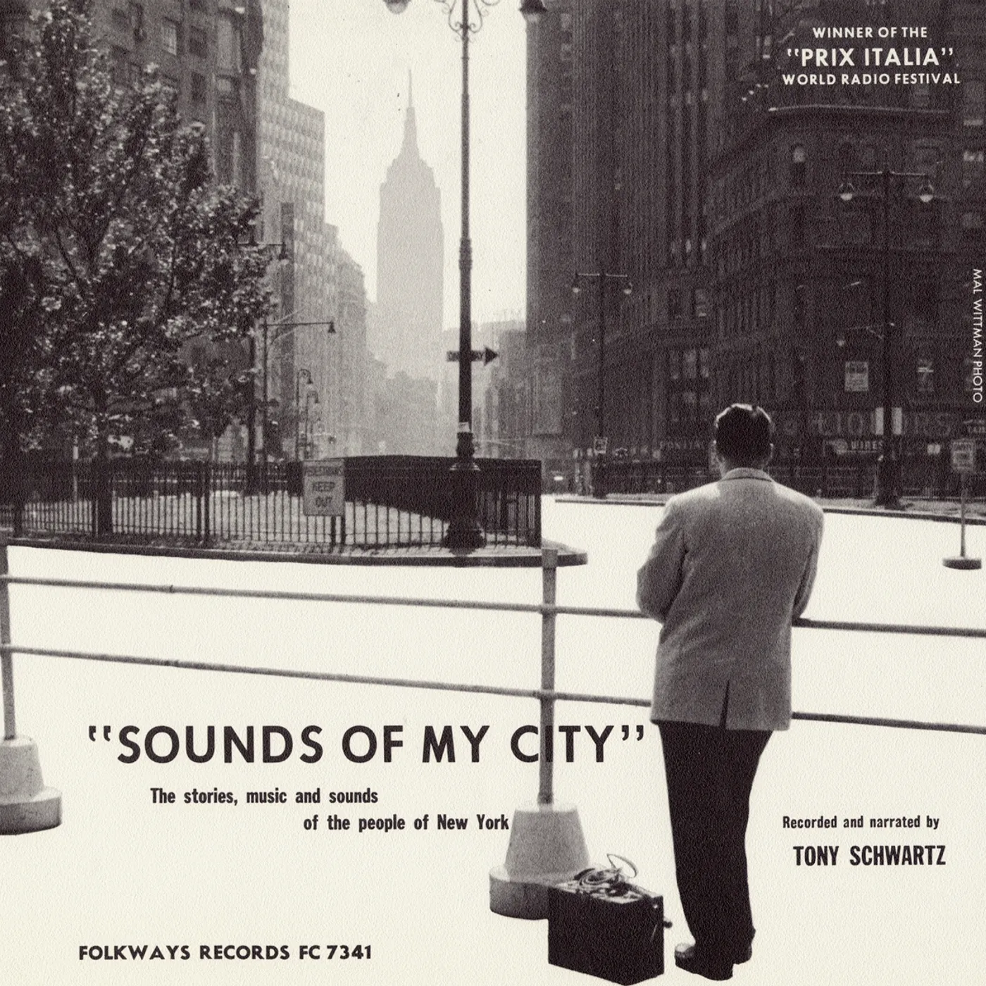 Tony Schwartz SOUNDS OF MY CITY: STORIES MUSIC SOUNDS NEW YORK CD