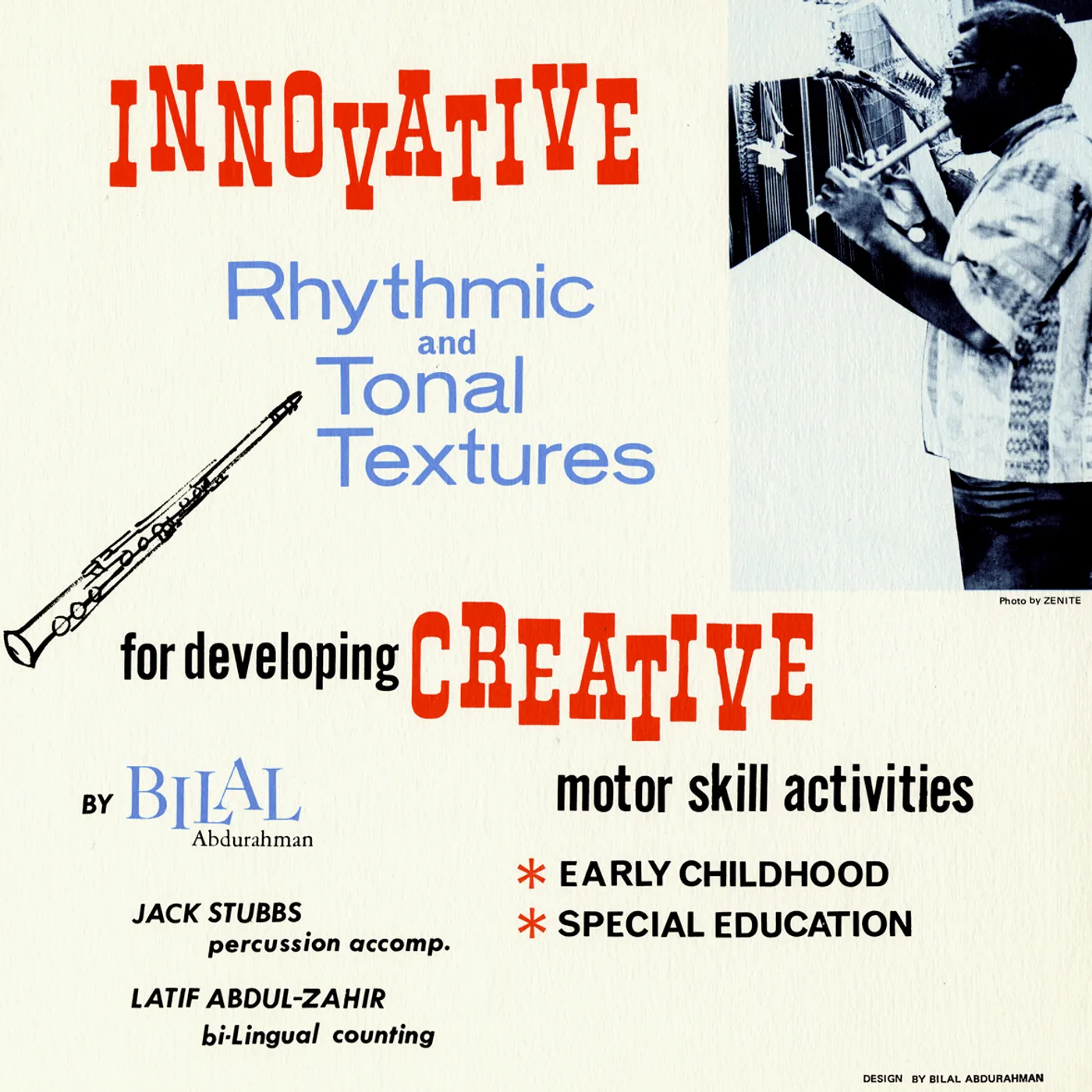 Bilal Abdurahman INNOVATIVE RHYTHMIC AND TONAL TEXTURES CD